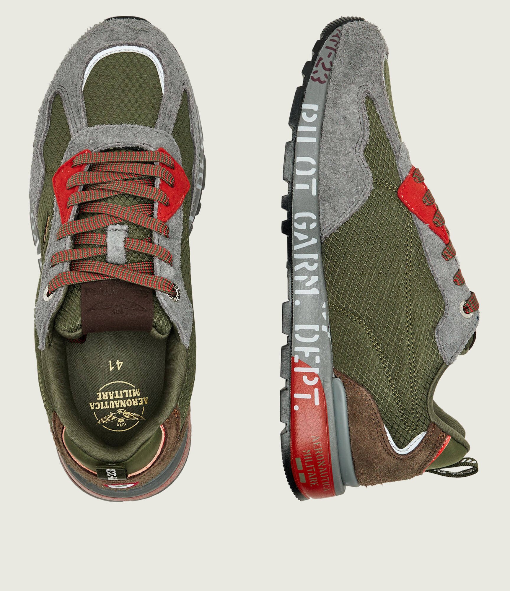 Aeronautica Militare Sneakers | piele întoarsă
