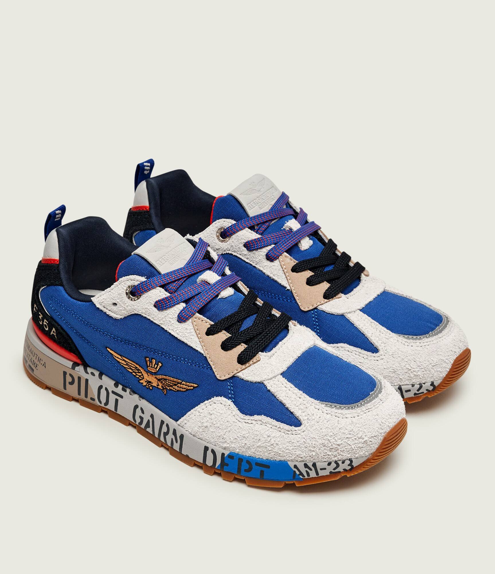 Aeronautica Militare Sneakers | piele întoarsă