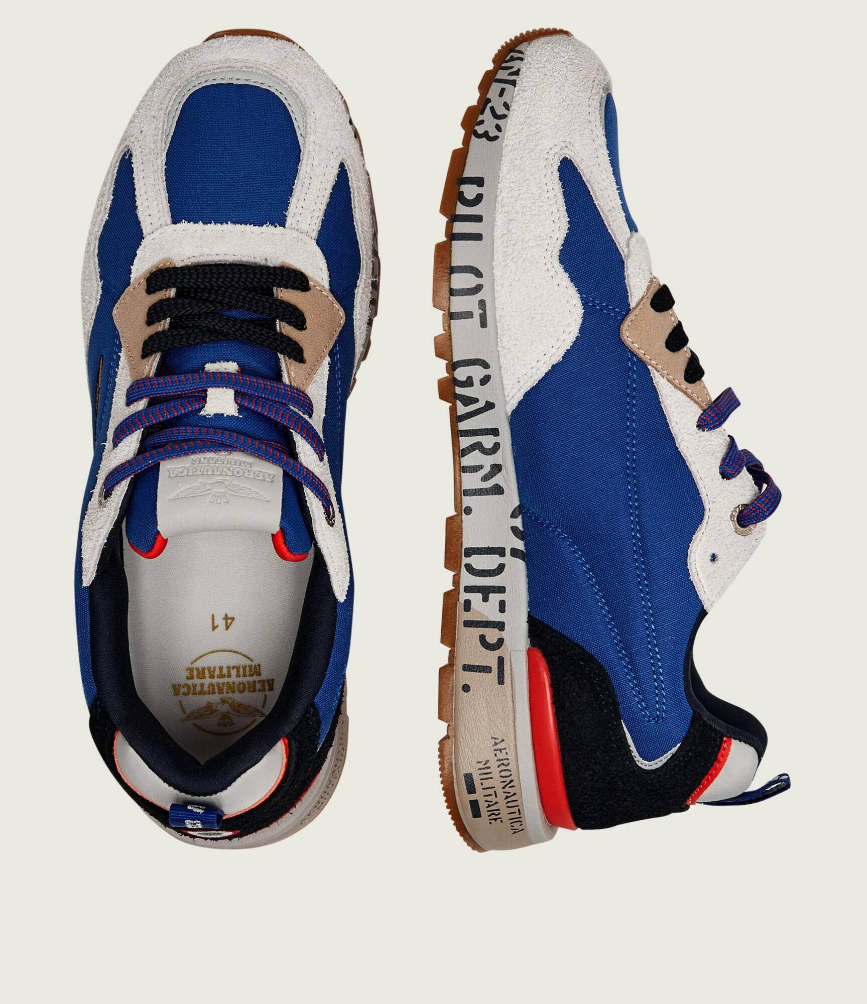 Aeronautica Militare Sneakers | piele întoarsă