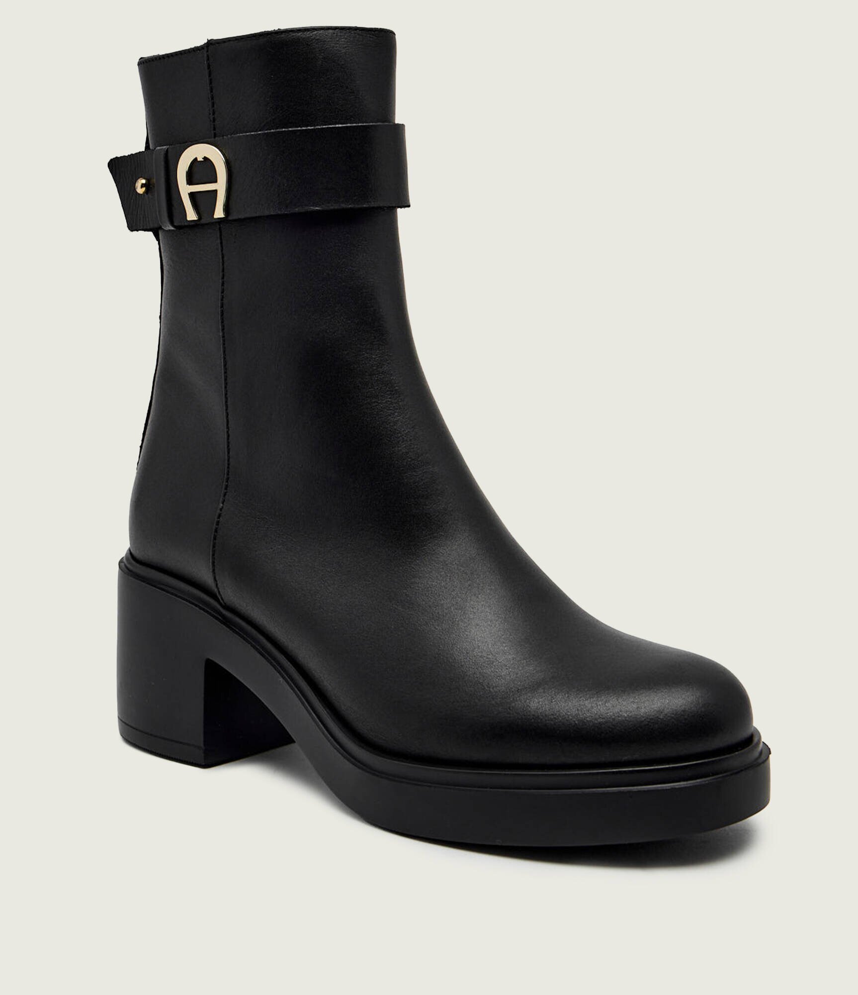 Aigner De piele botine cu toc NORA 2A