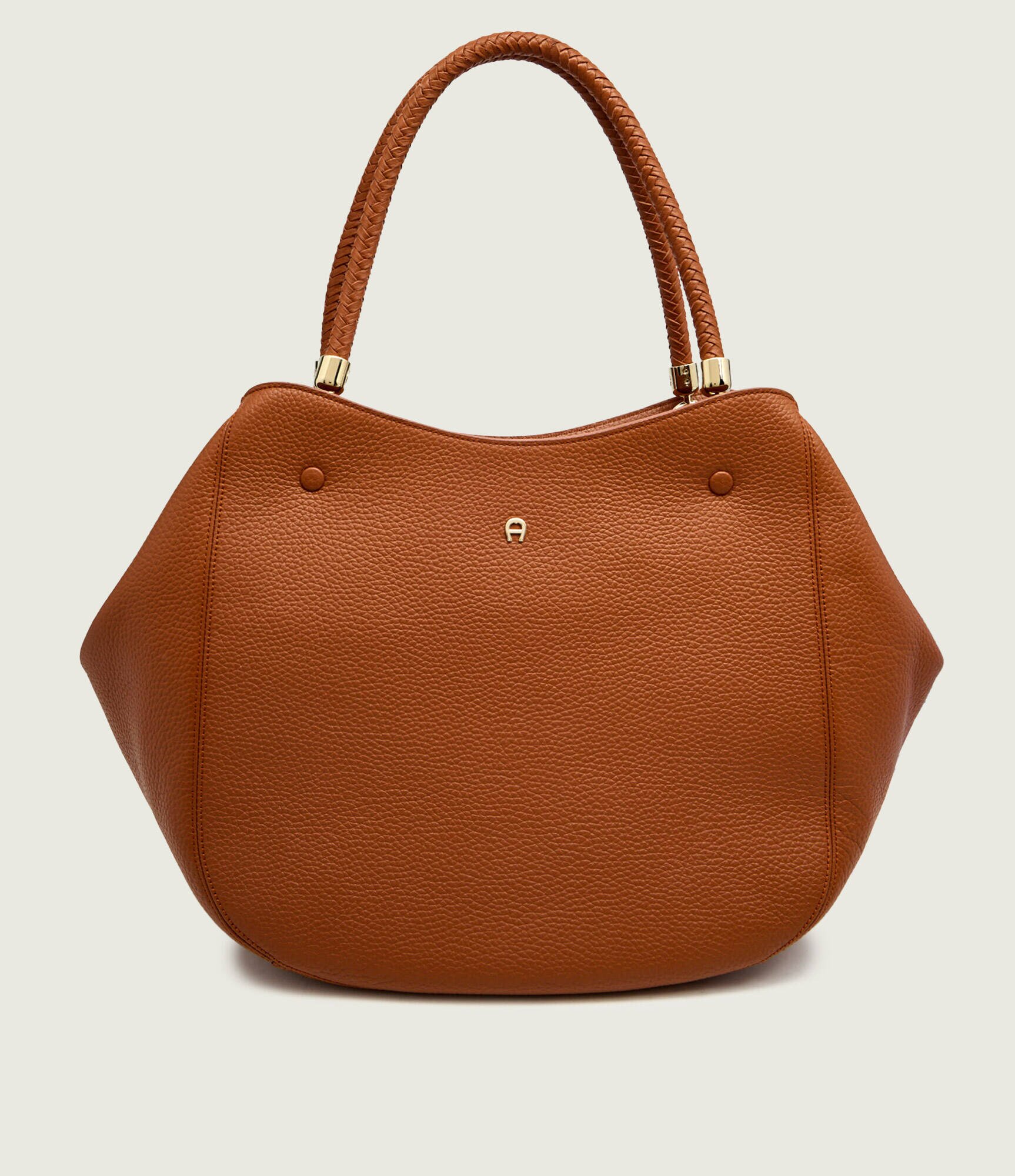 Aigner De piele geantă shopper CARRÉ SOFT