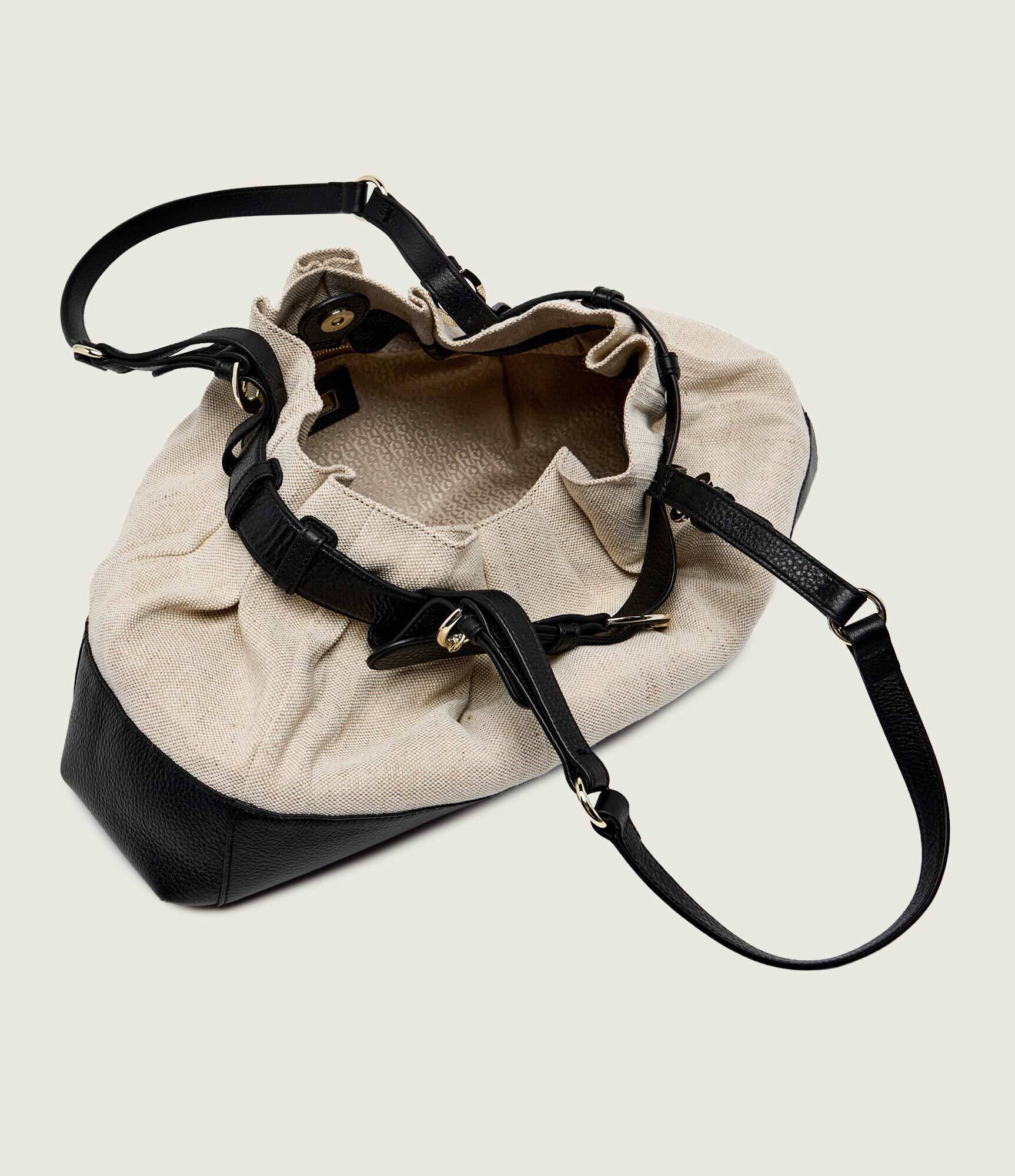 Aigner Geantă tip sac Lavinia cu adaos de piele