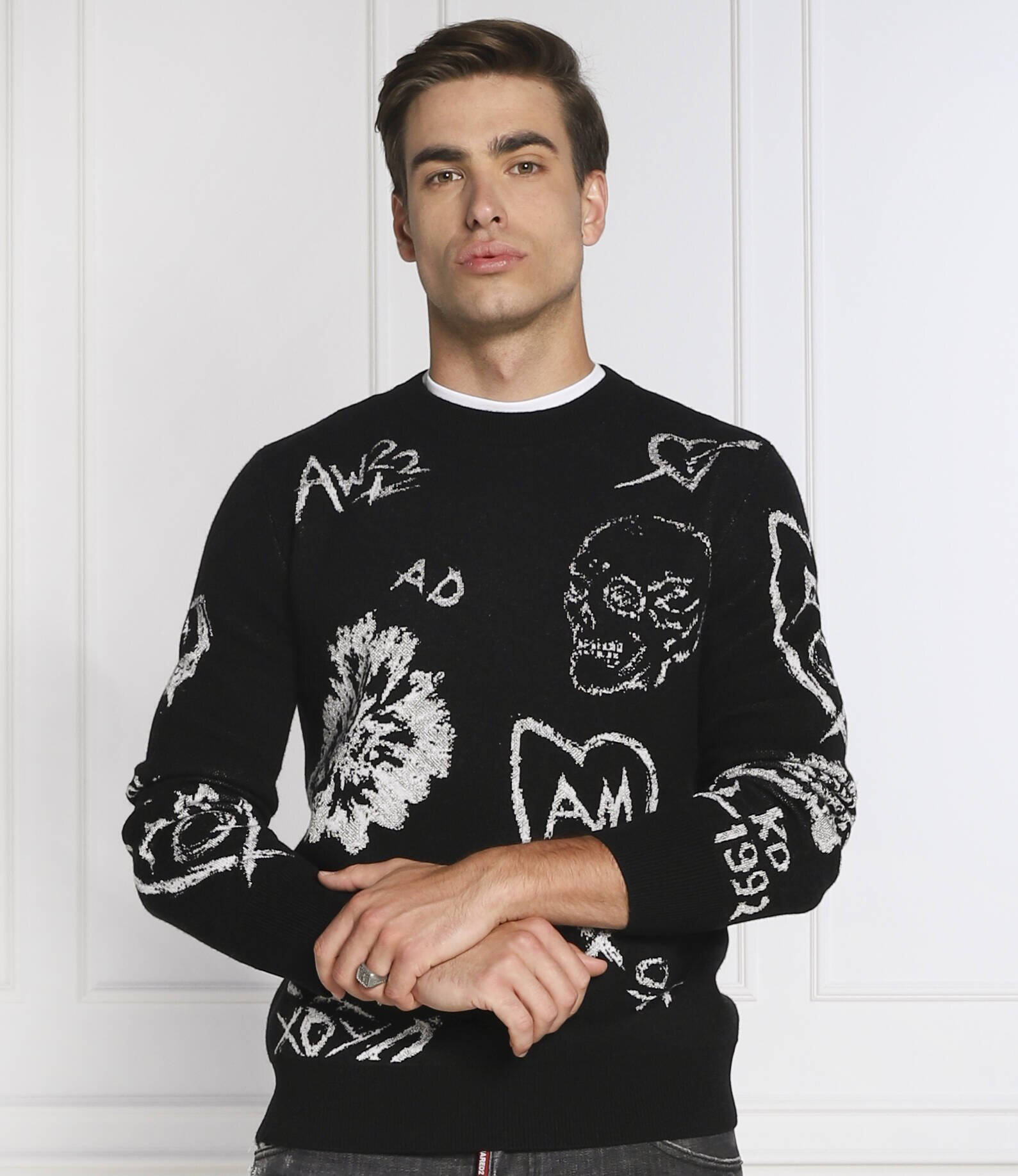 Alexander McQueen de lână pulover | regular fit