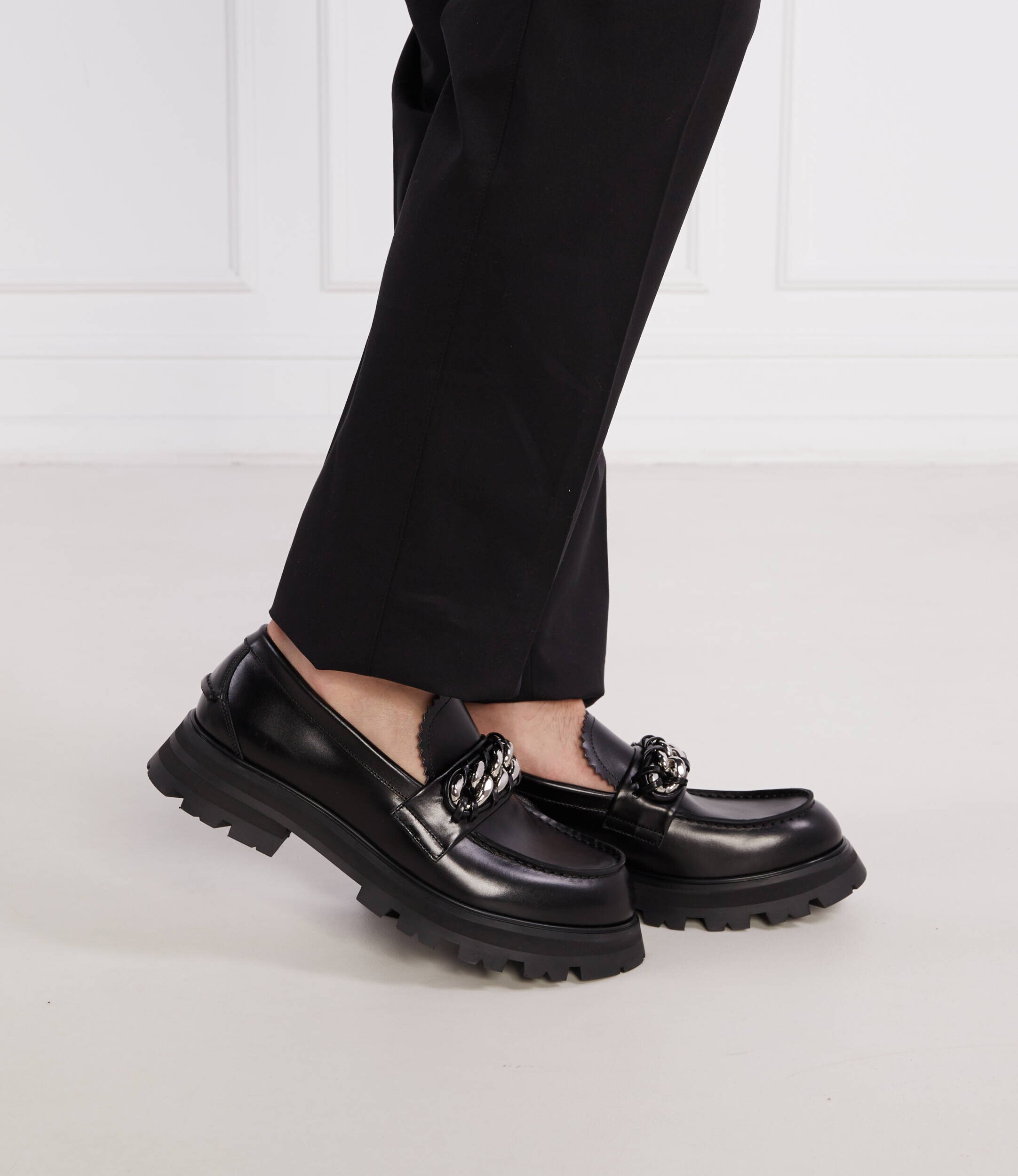 Alexander McQueen De piele mocasini
