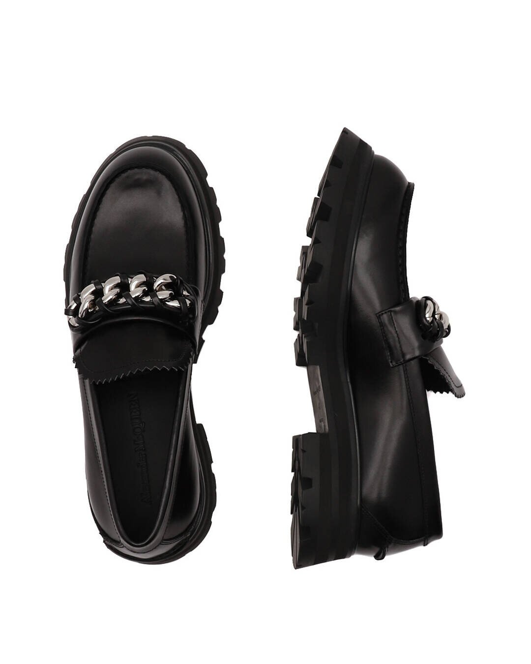 Alexander McQueen De piele mocasini