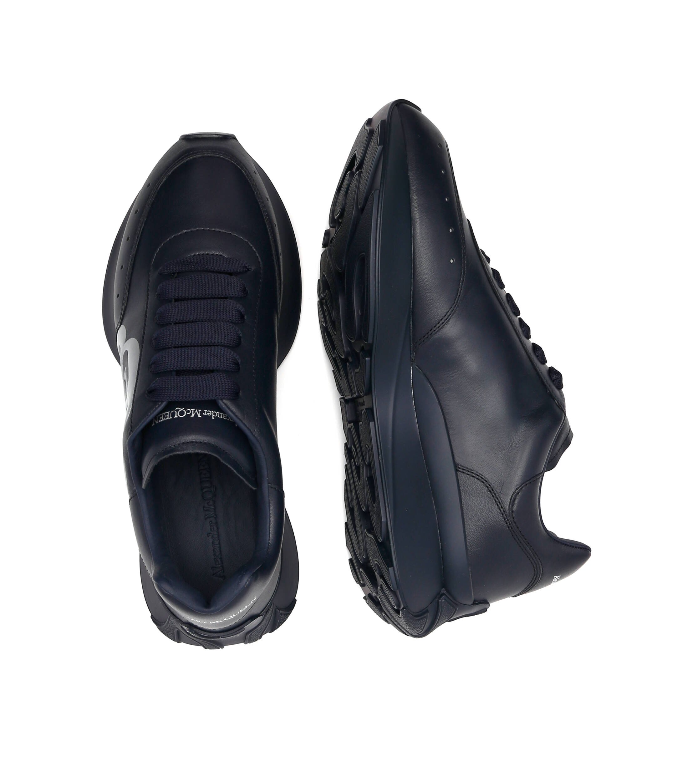 Alexander McQueen De piele sneakers SPITINT