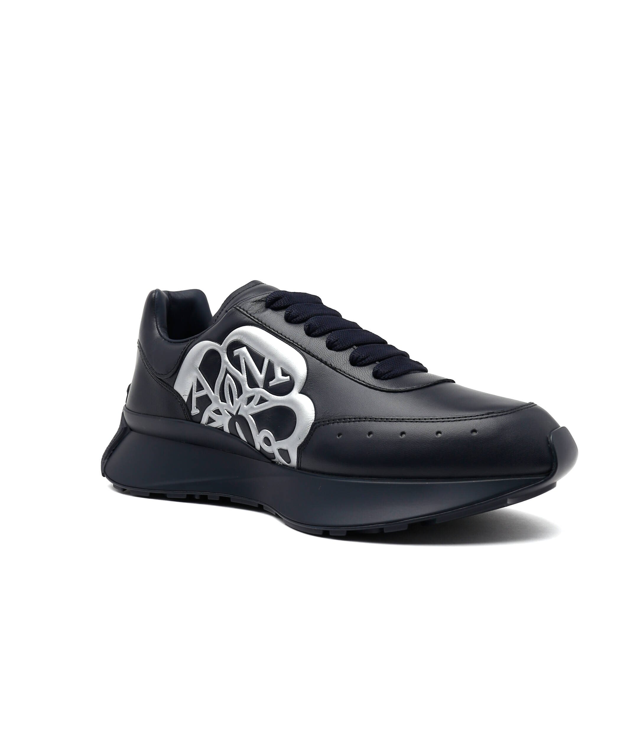 Alexander McQueen De piele sneakers SPITINT