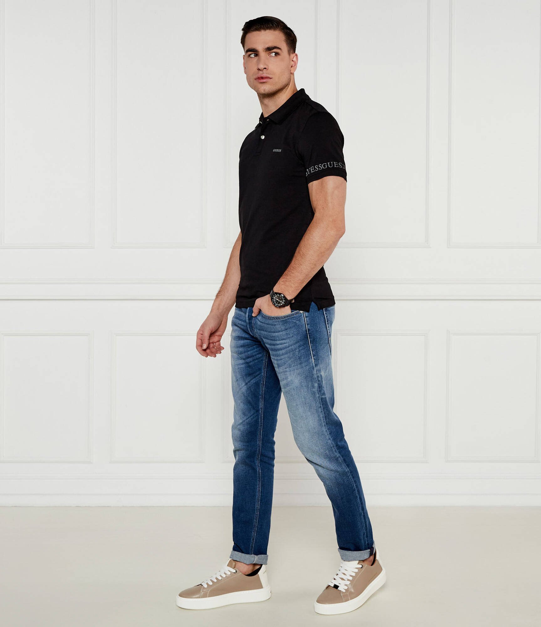 Alexander Smith De piele sneakers LONDON