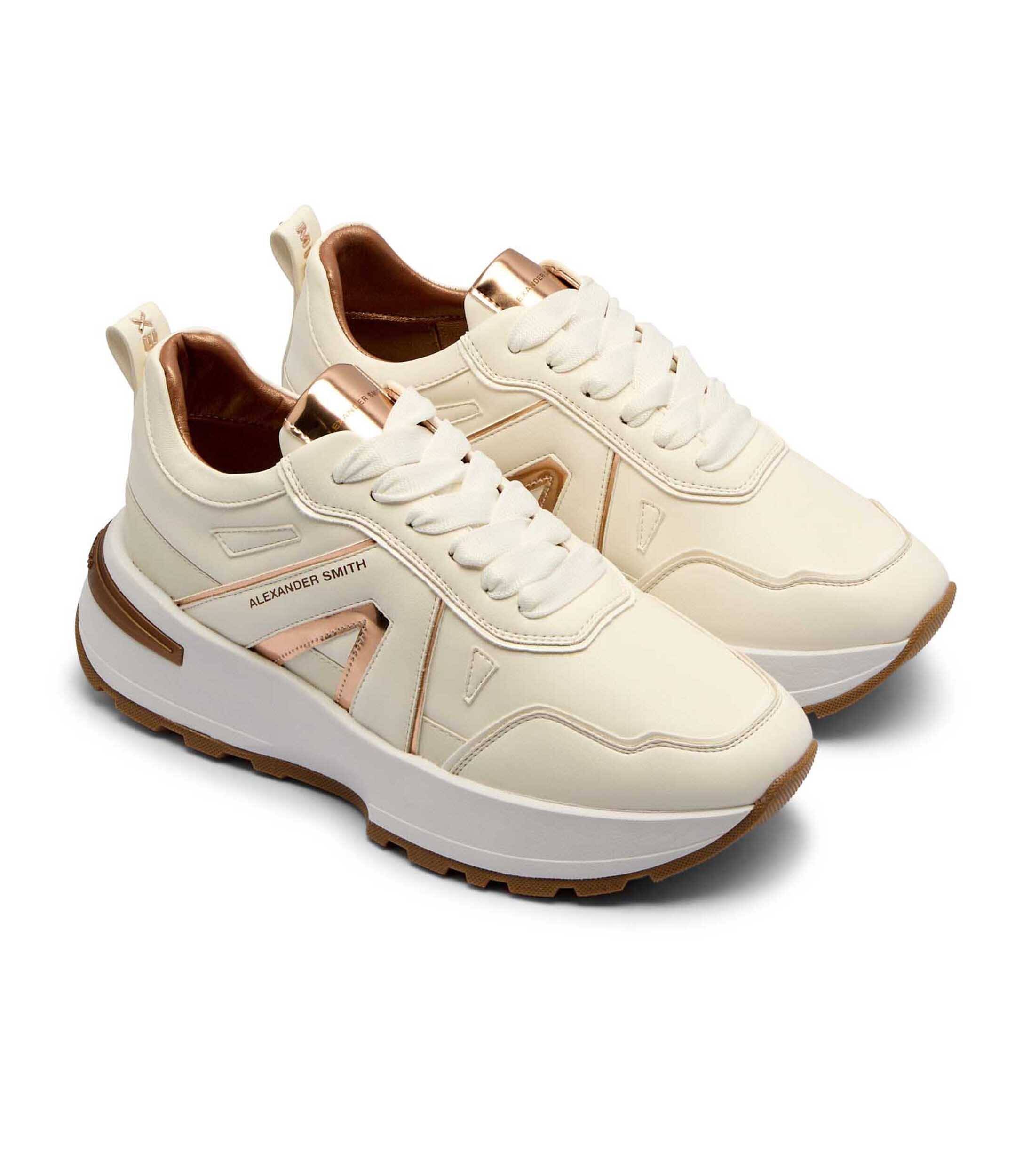 Alexander Smith Sneakers Liverpool cu adaos de piele
