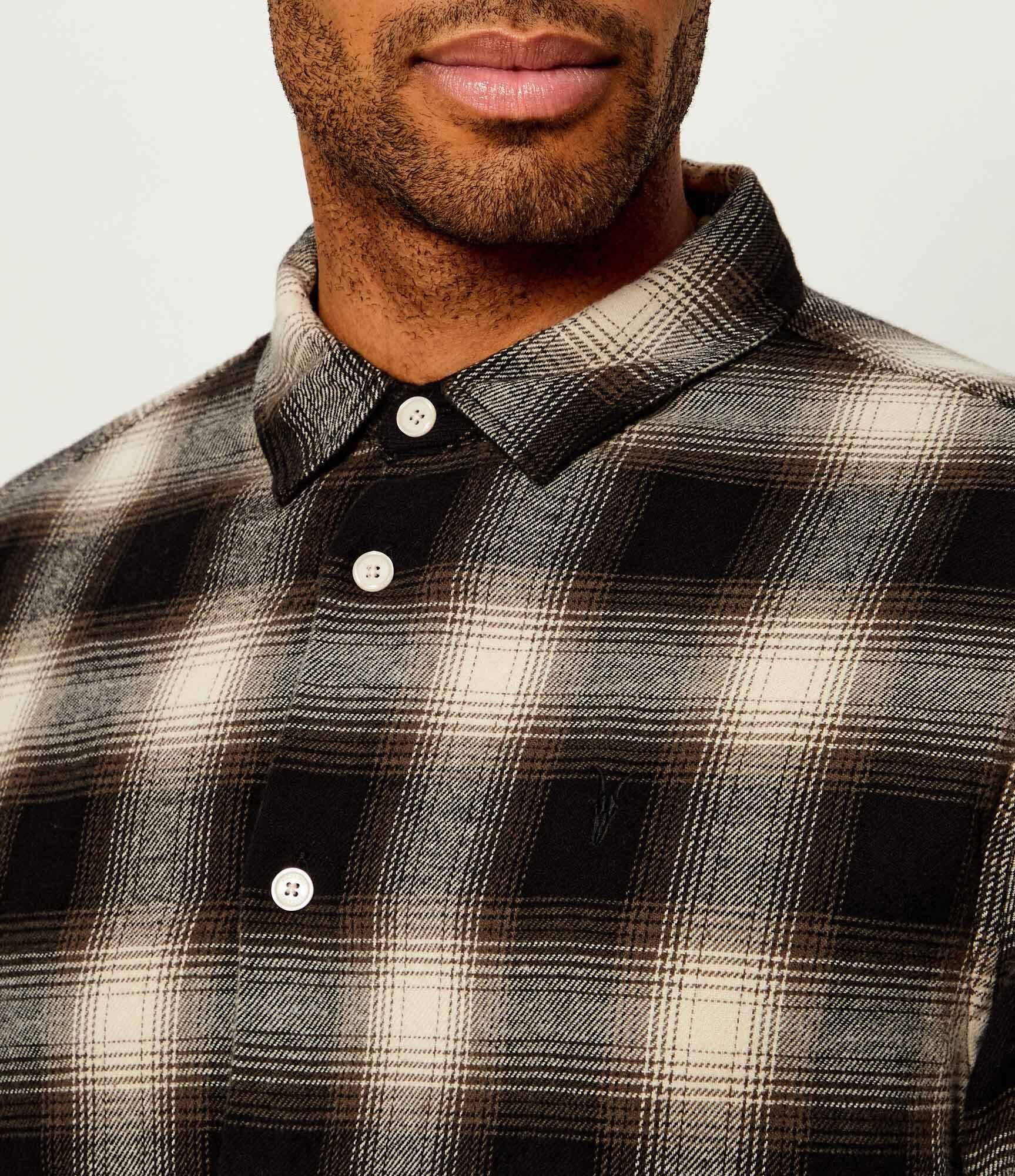 AllSaints Cămașă Baseline | Relaxed fit