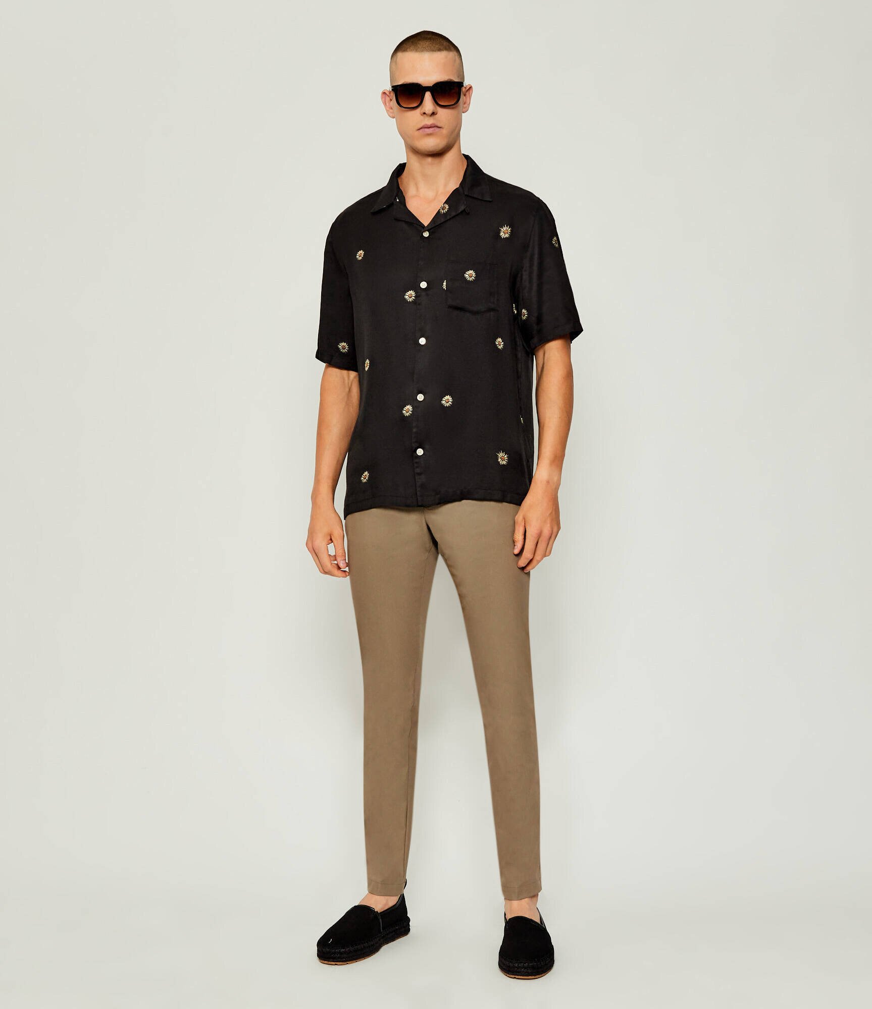 AllSaints Cămașă FLEUR PEACE | Relaxed fit