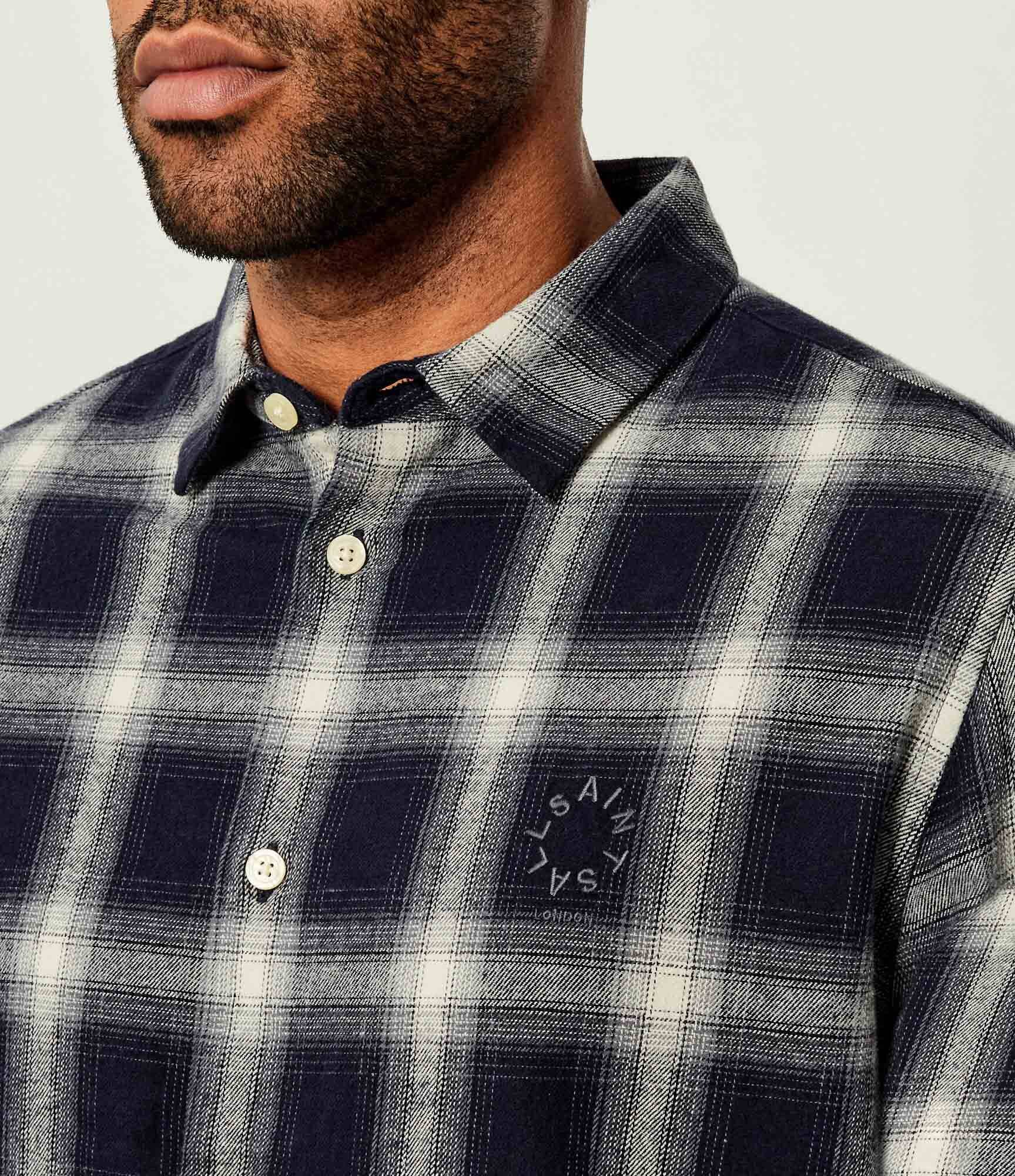 AllSaints Cămașă HAVEN CHECK | Loose fit