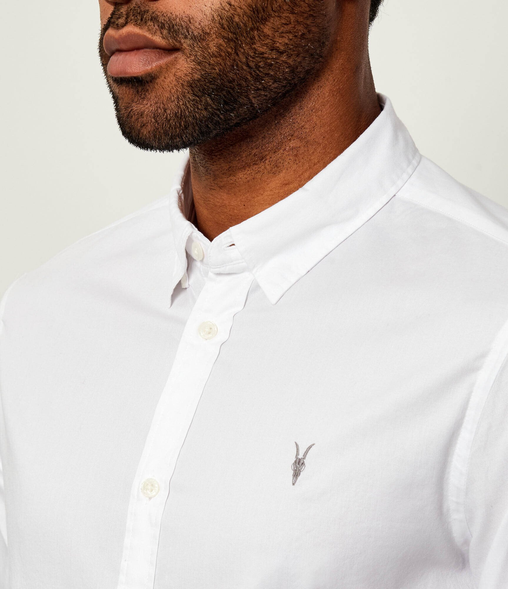 AllSaints Cămașă HAWTHORNE | Slim Fit | stretch