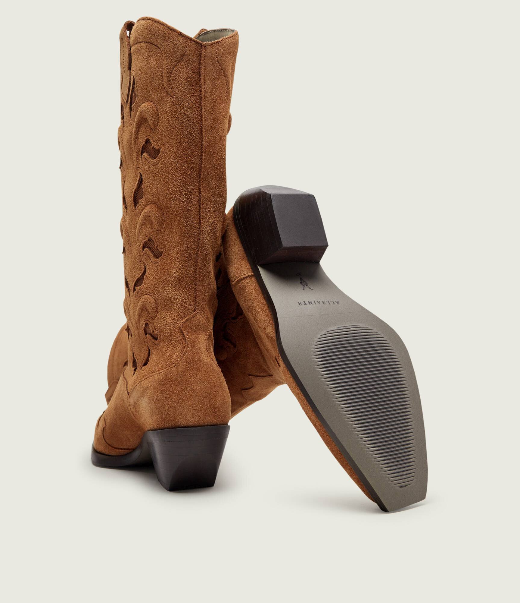 AllSaints Cizme cowboy DOLLY | piele întoarsă