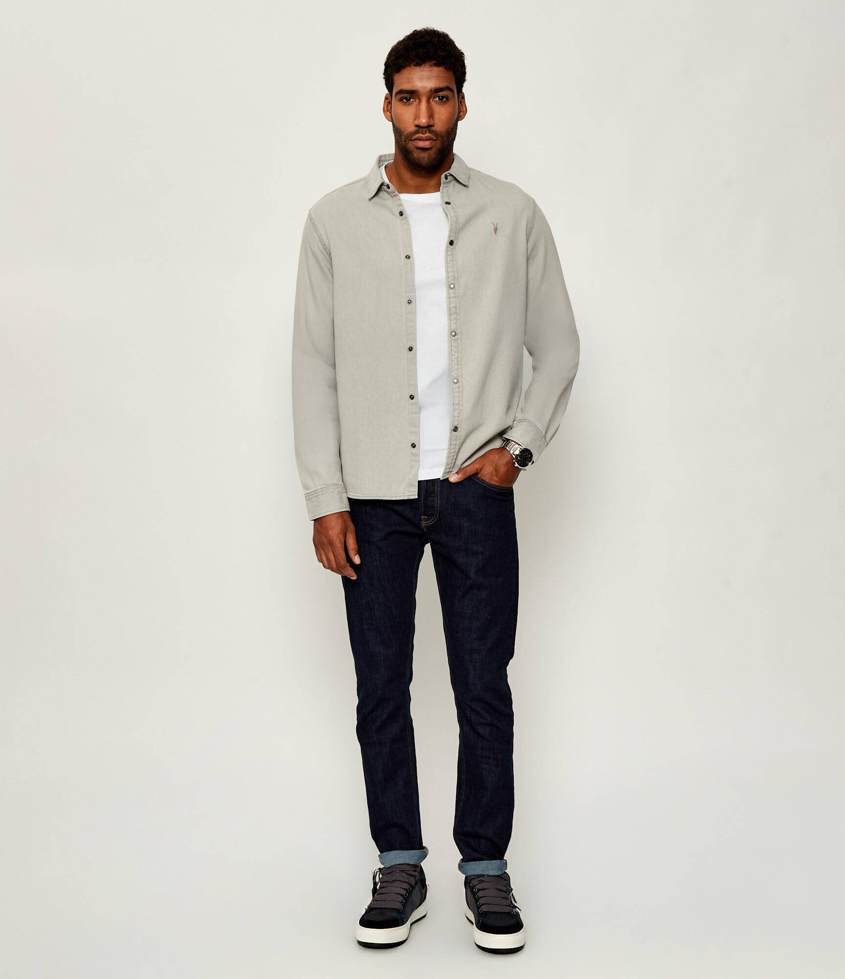 AllSaints De blugi cămașă GLEASON | regular fit