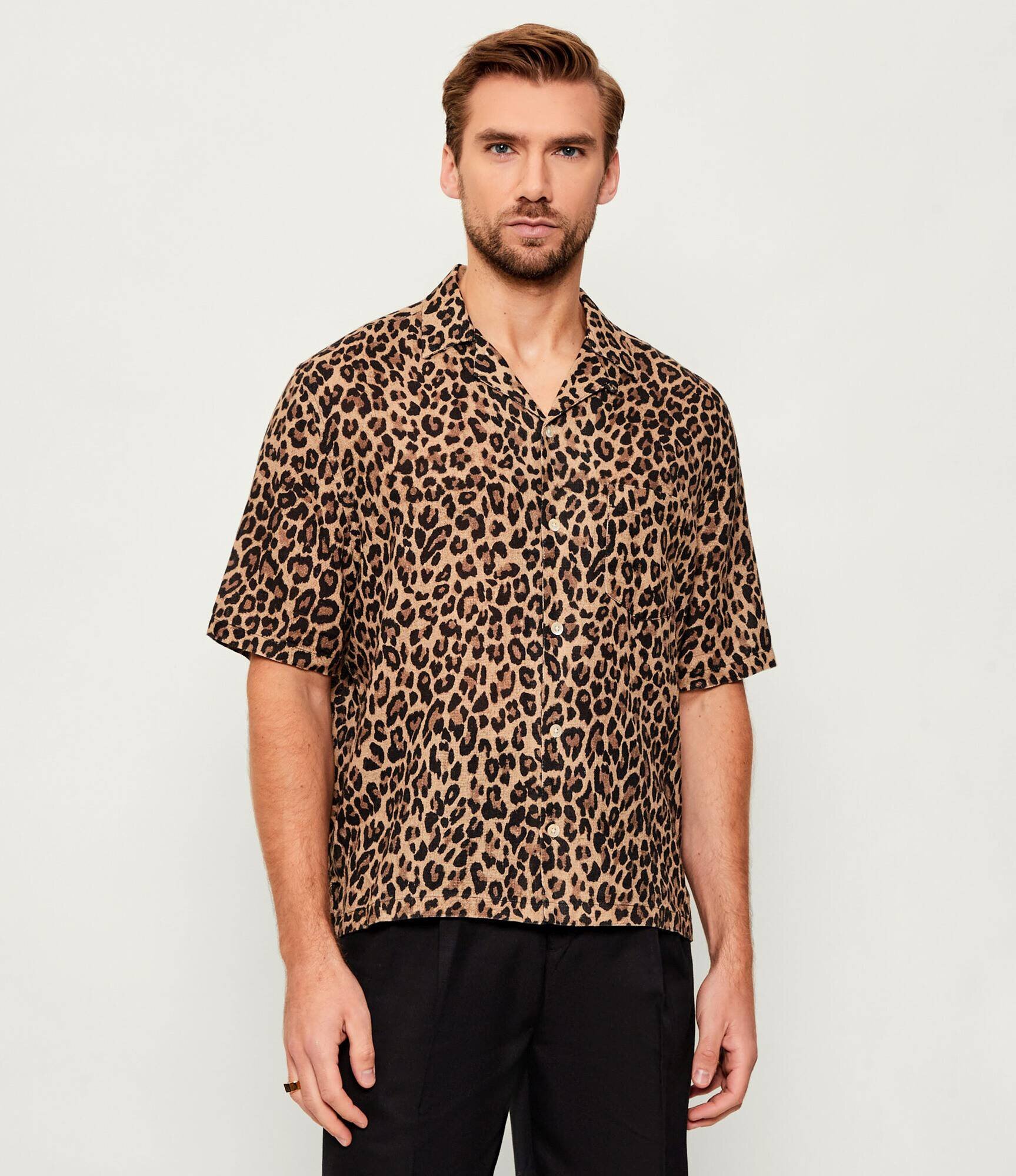 AllSaints De in cămașă LEOPARDONE | Loose fit