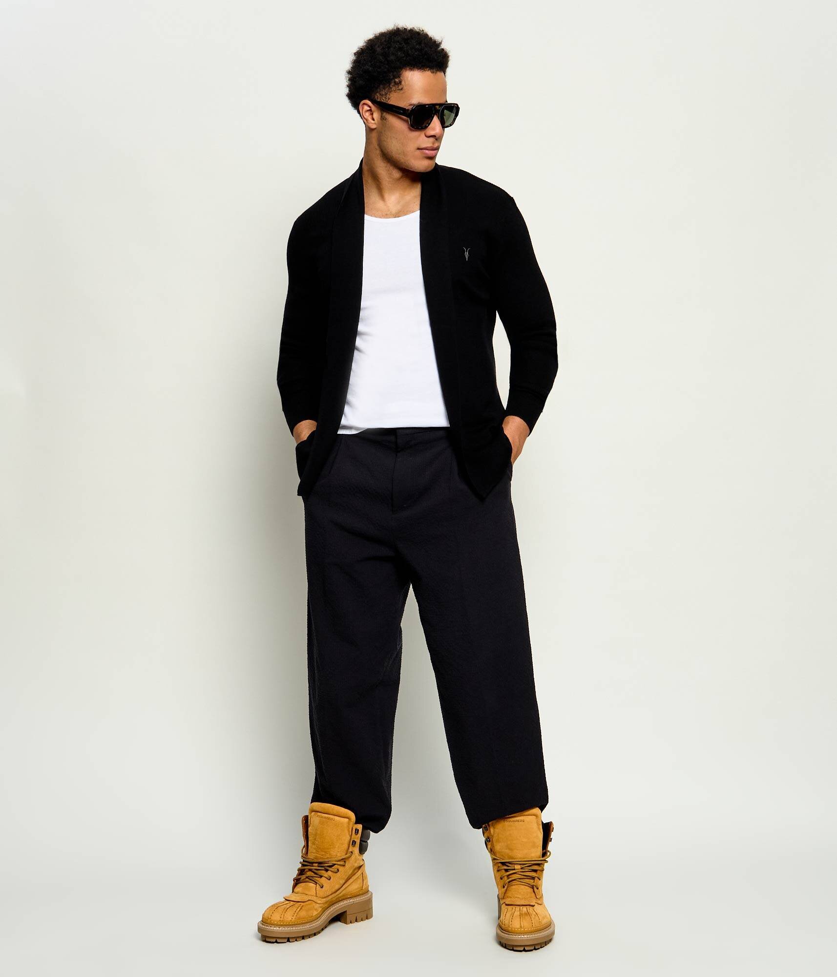 AllSaints De lână cardigan Mode | Slim Fit