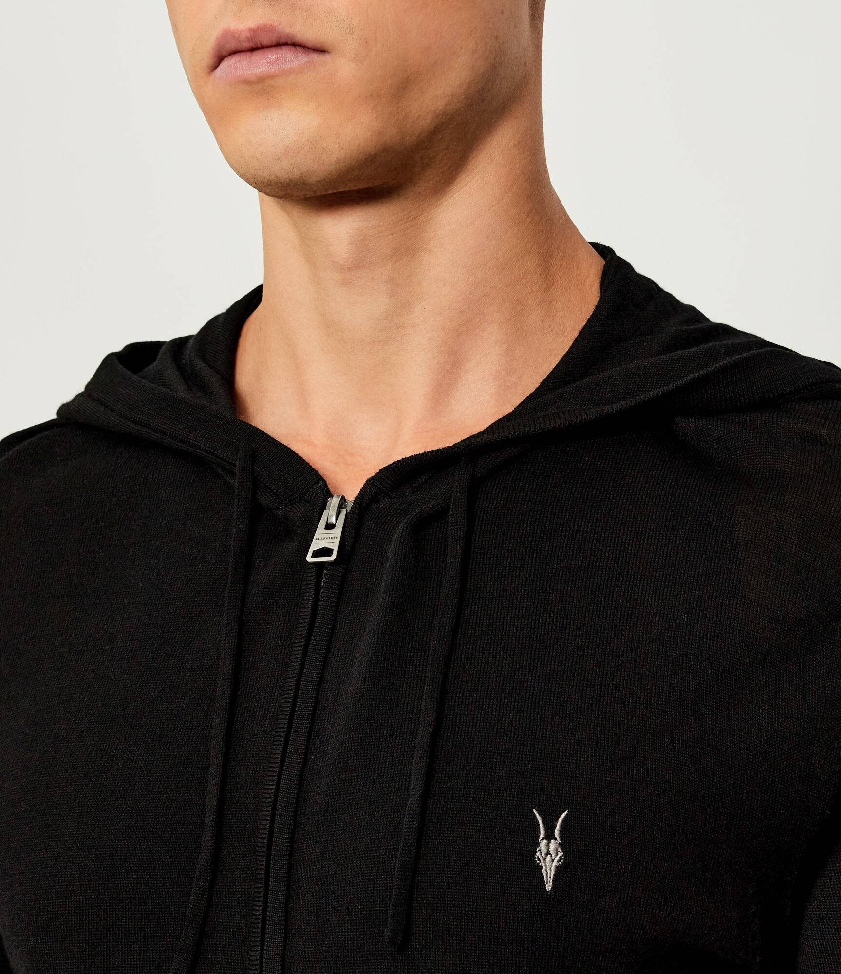 AllSaints De lână pulover Mode | Slim Fit