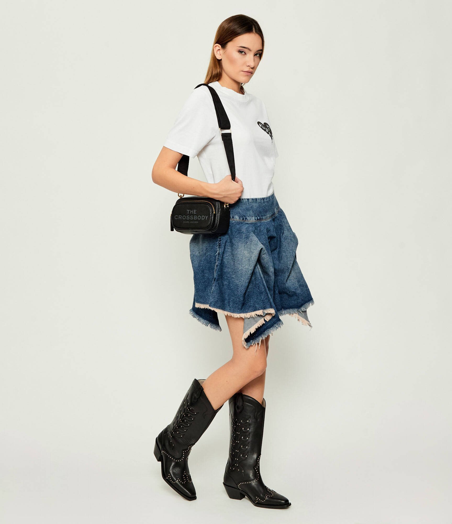 AllSaints De piele cizme cowboy DOLLY