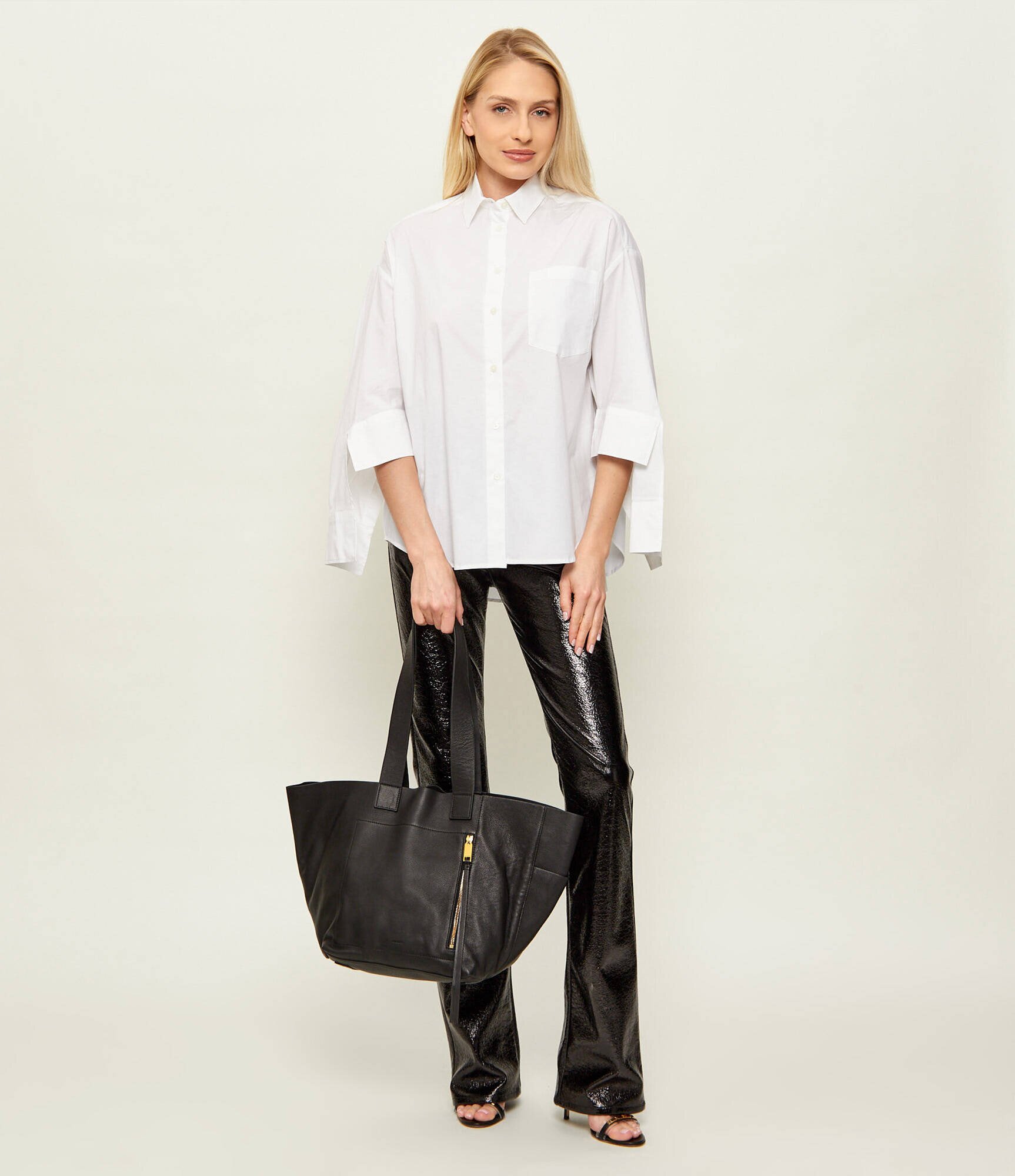 AllSaints De piele geantă shopper