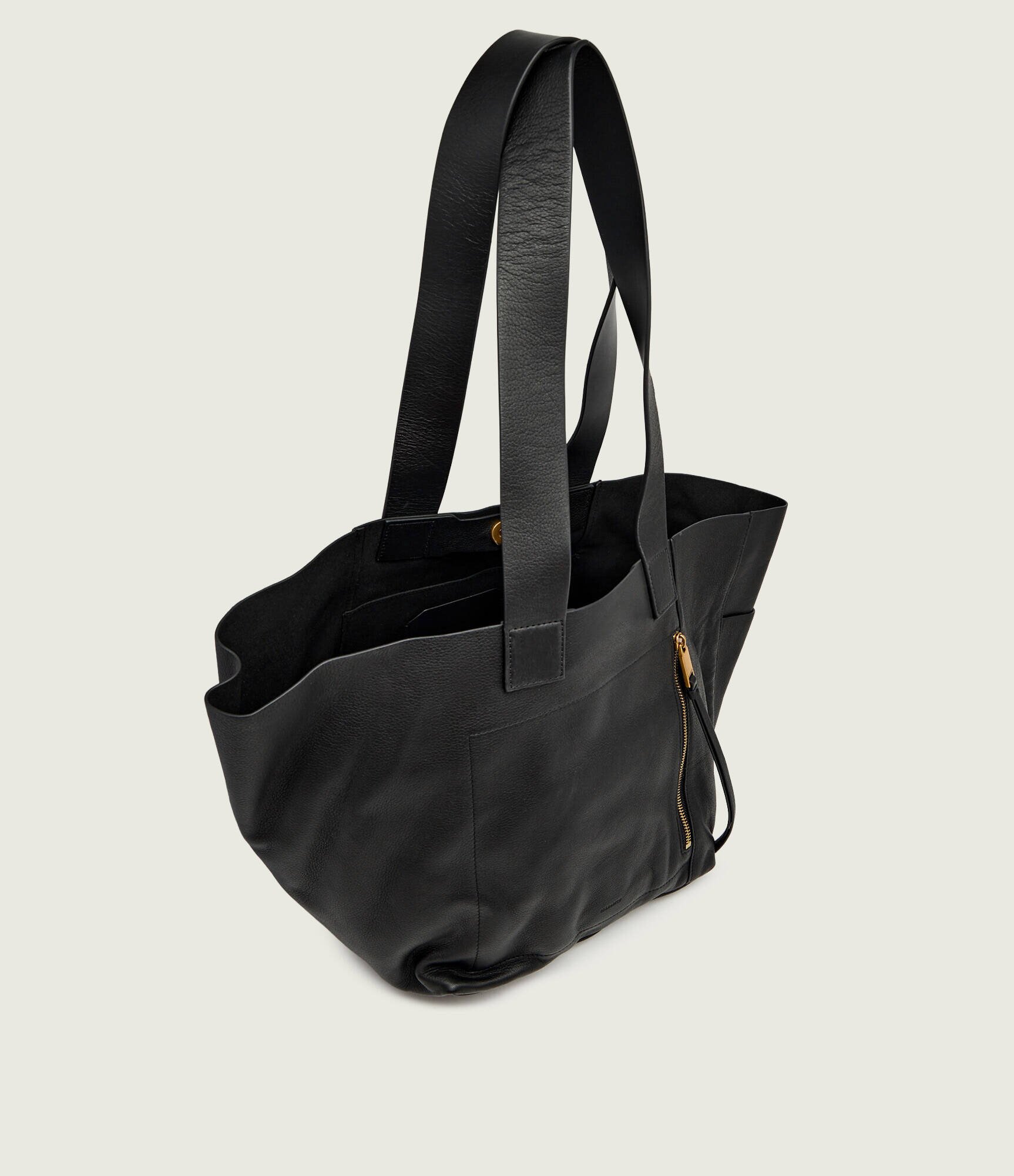 AllSaints De piele geantă shopper
