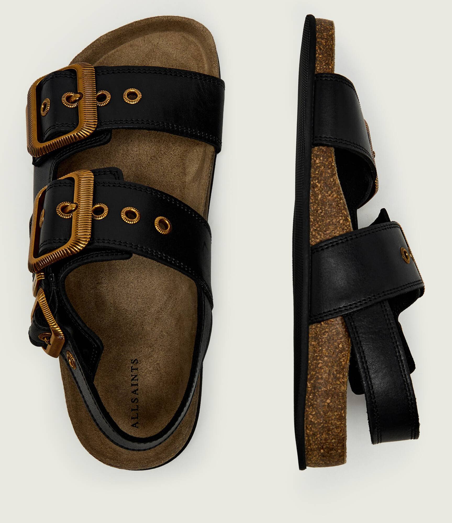 AllSaints De piele sandale STAFFA