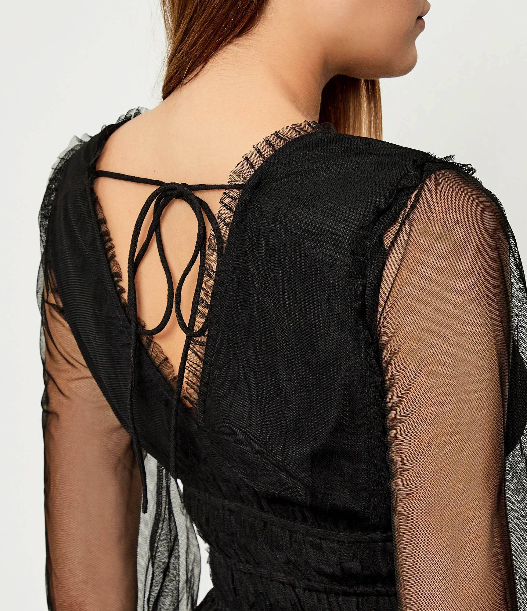 AllSaints De tul rochie Xantara