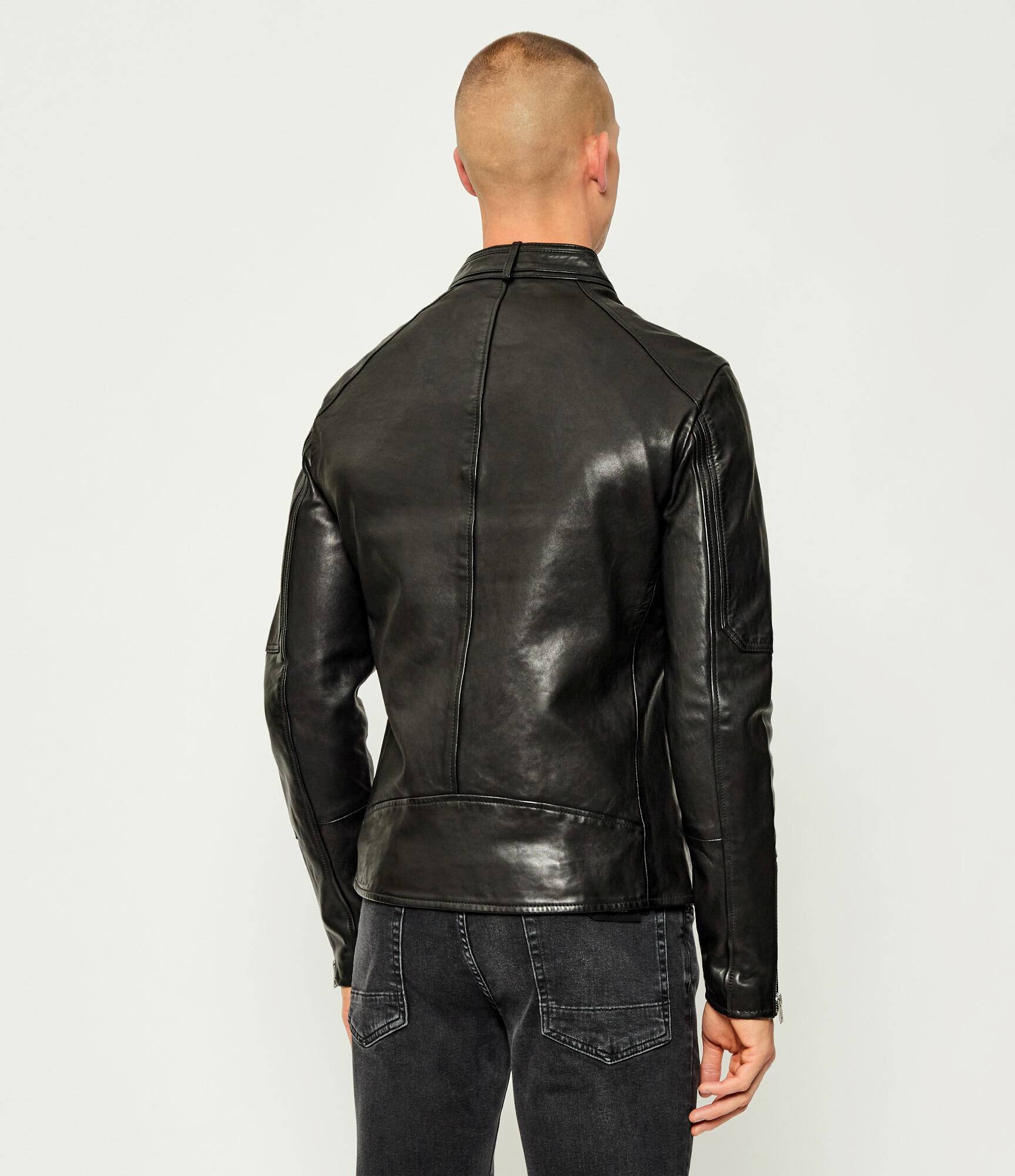 AllSaints Geacă de piele Cora | regular fit