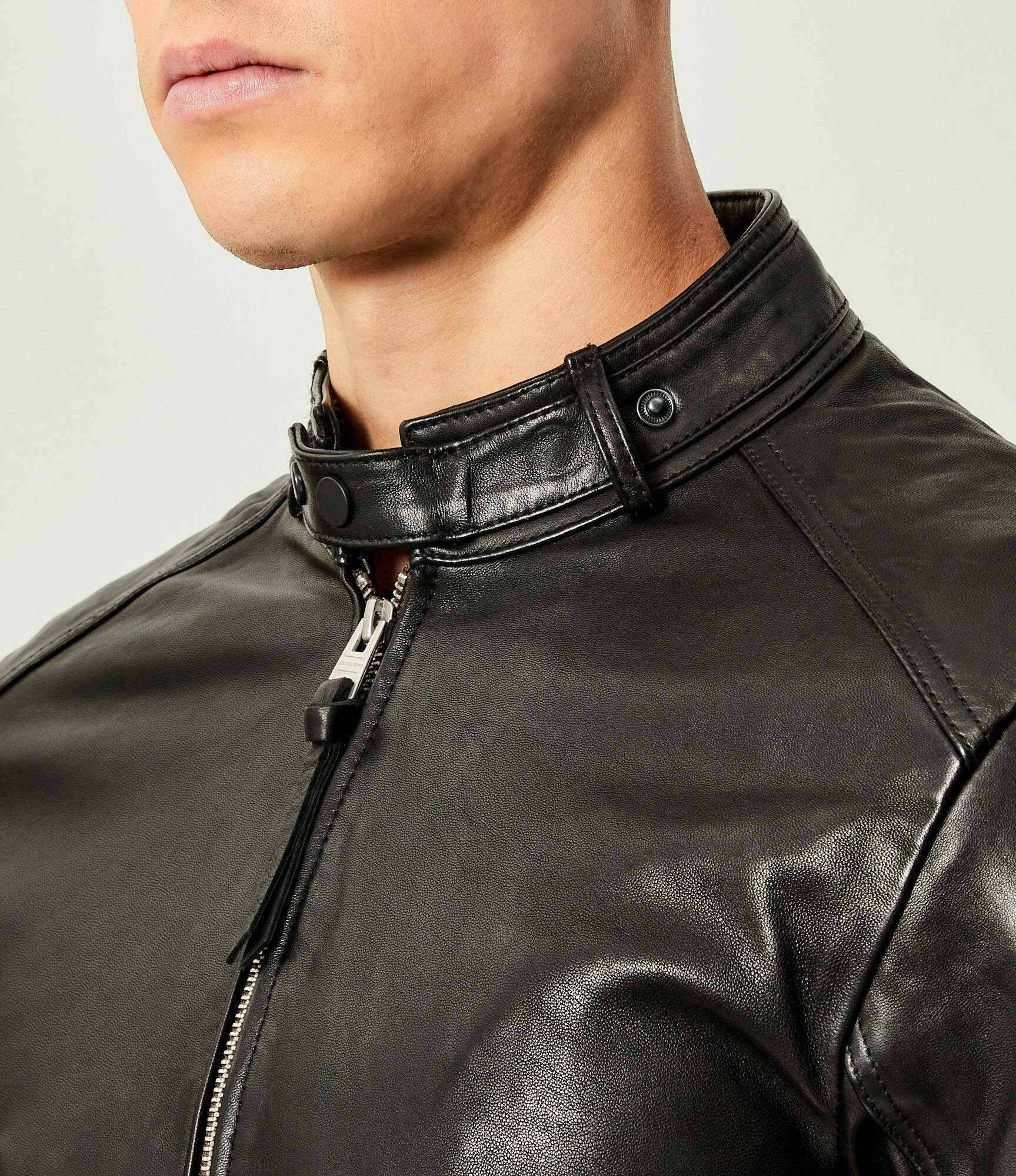 AllSaints Geacă de piele Cora | regular fit