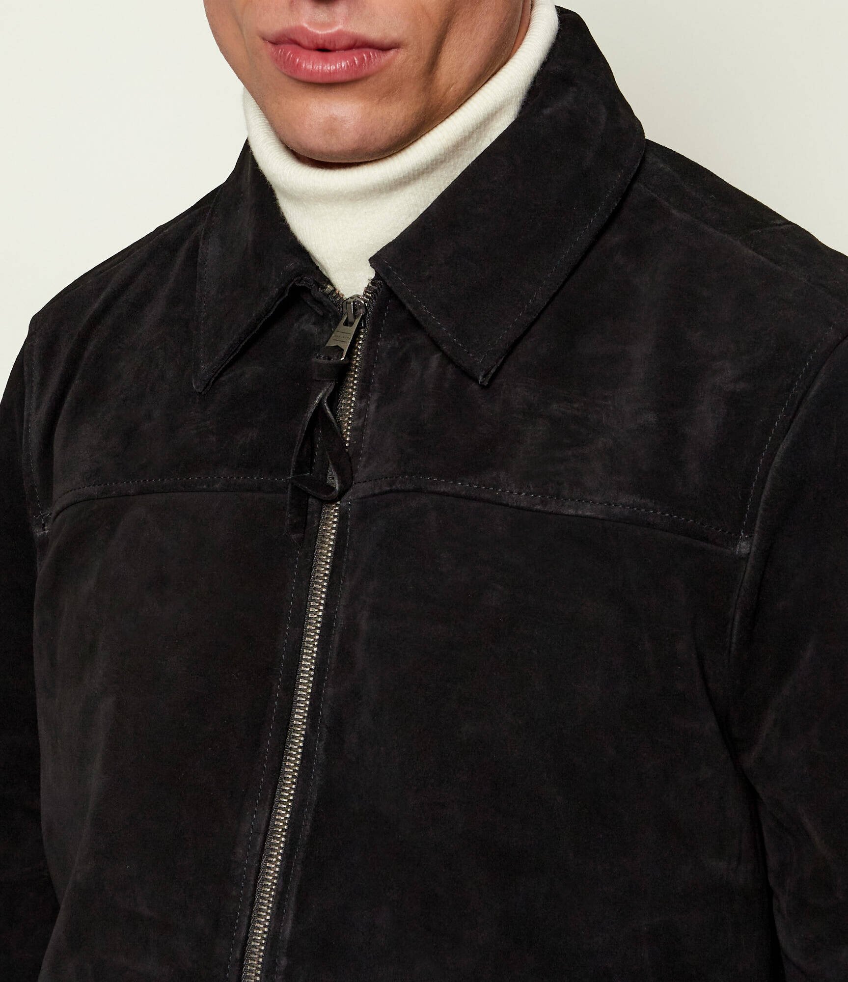 AllSaints Geacă de piele RHONE | regular fit
