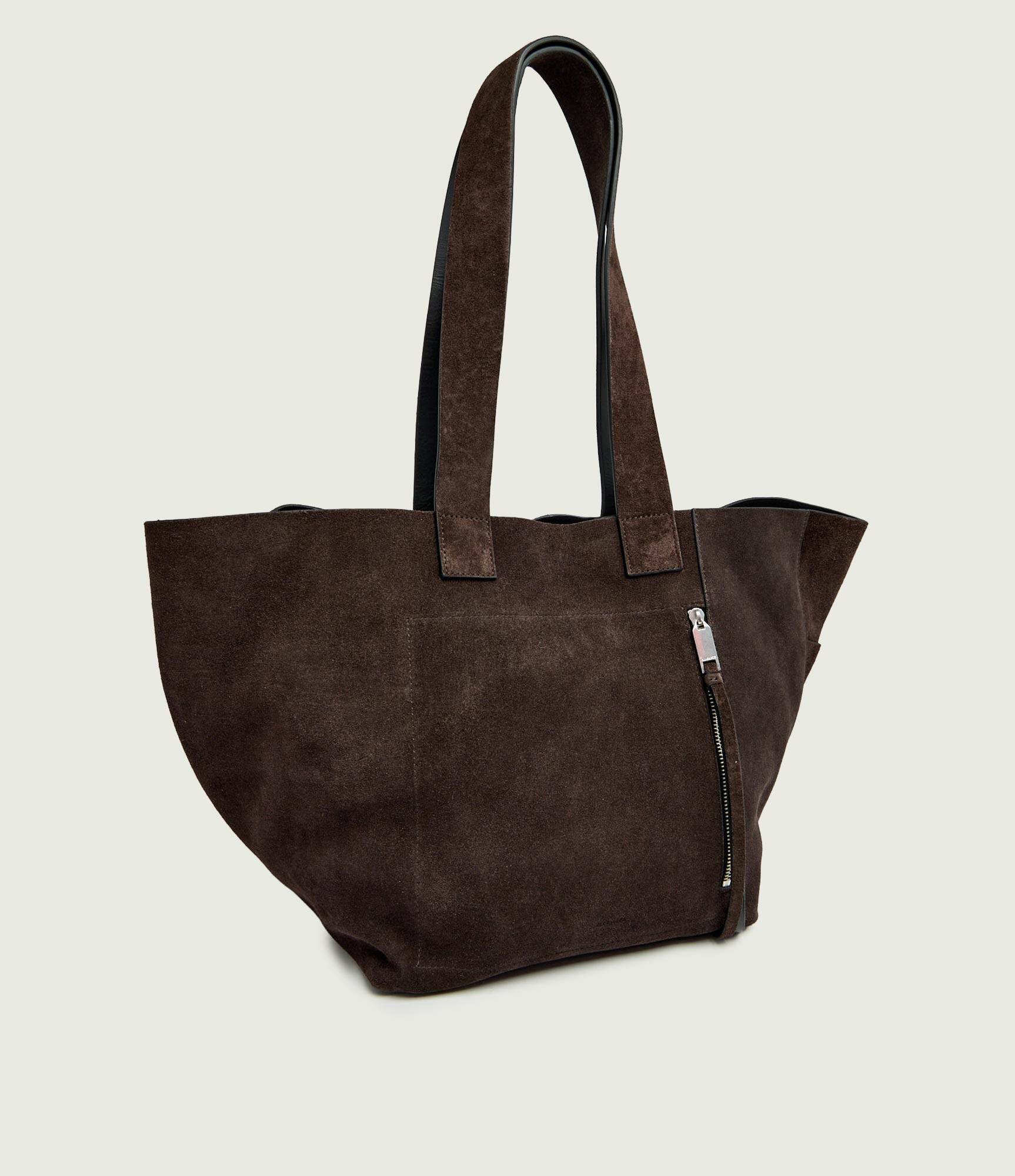 AllSaints Geantă shopper ALBA | piele întoarsă