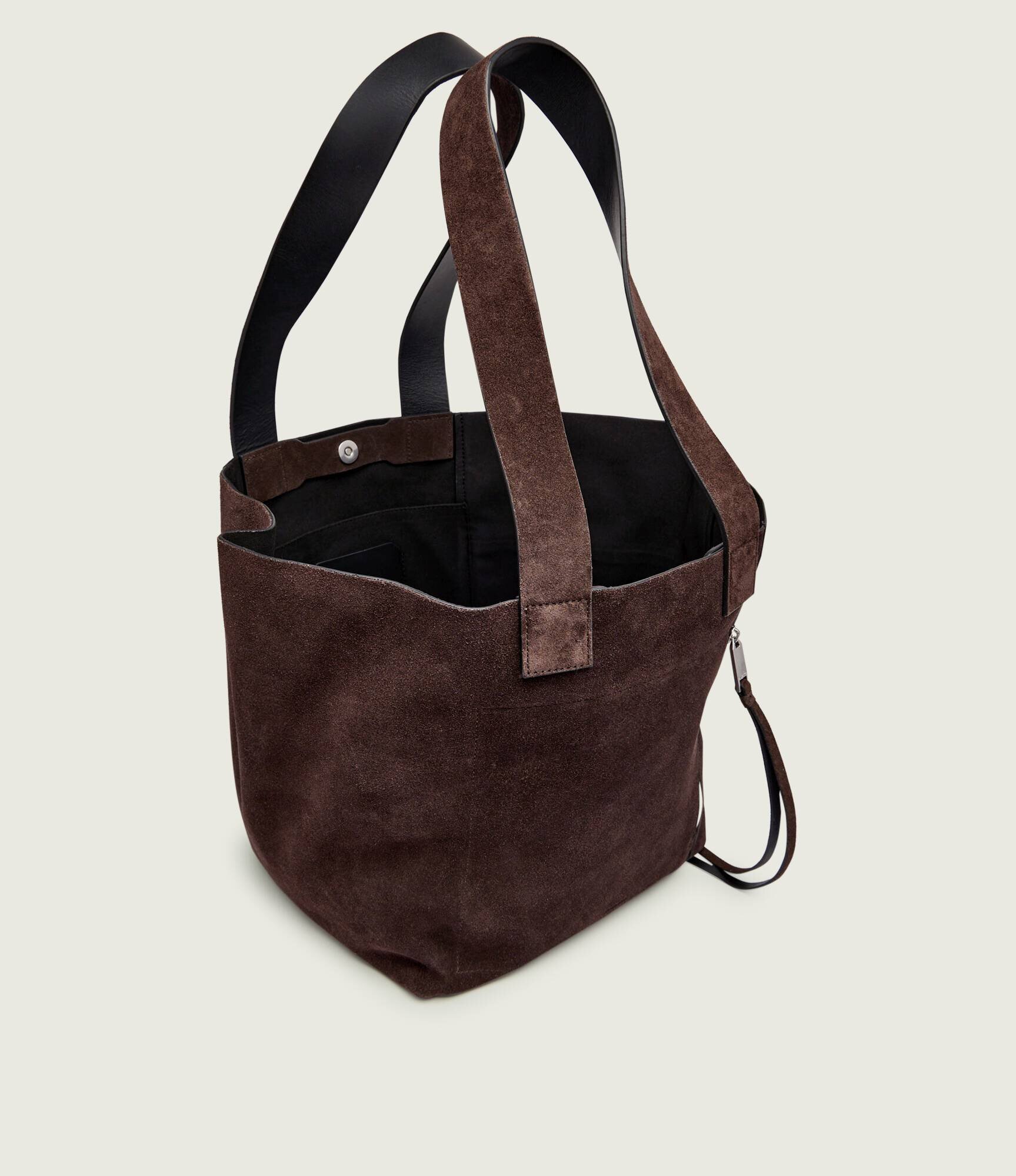 AllSaints Geantă shopper ALBA | piele întoarsă