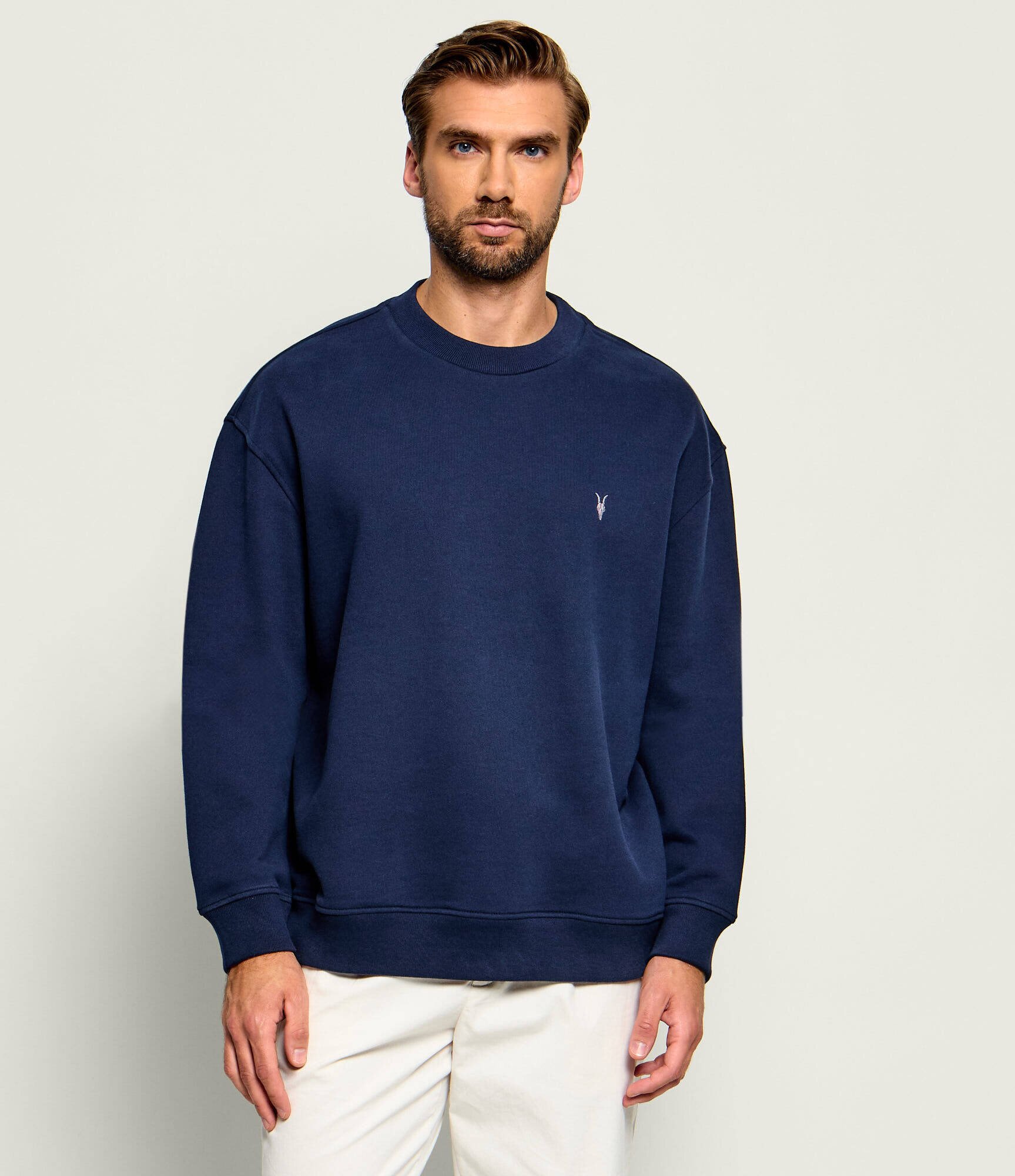 AllSaints Hanorac Asher Crew | Relaxed fit