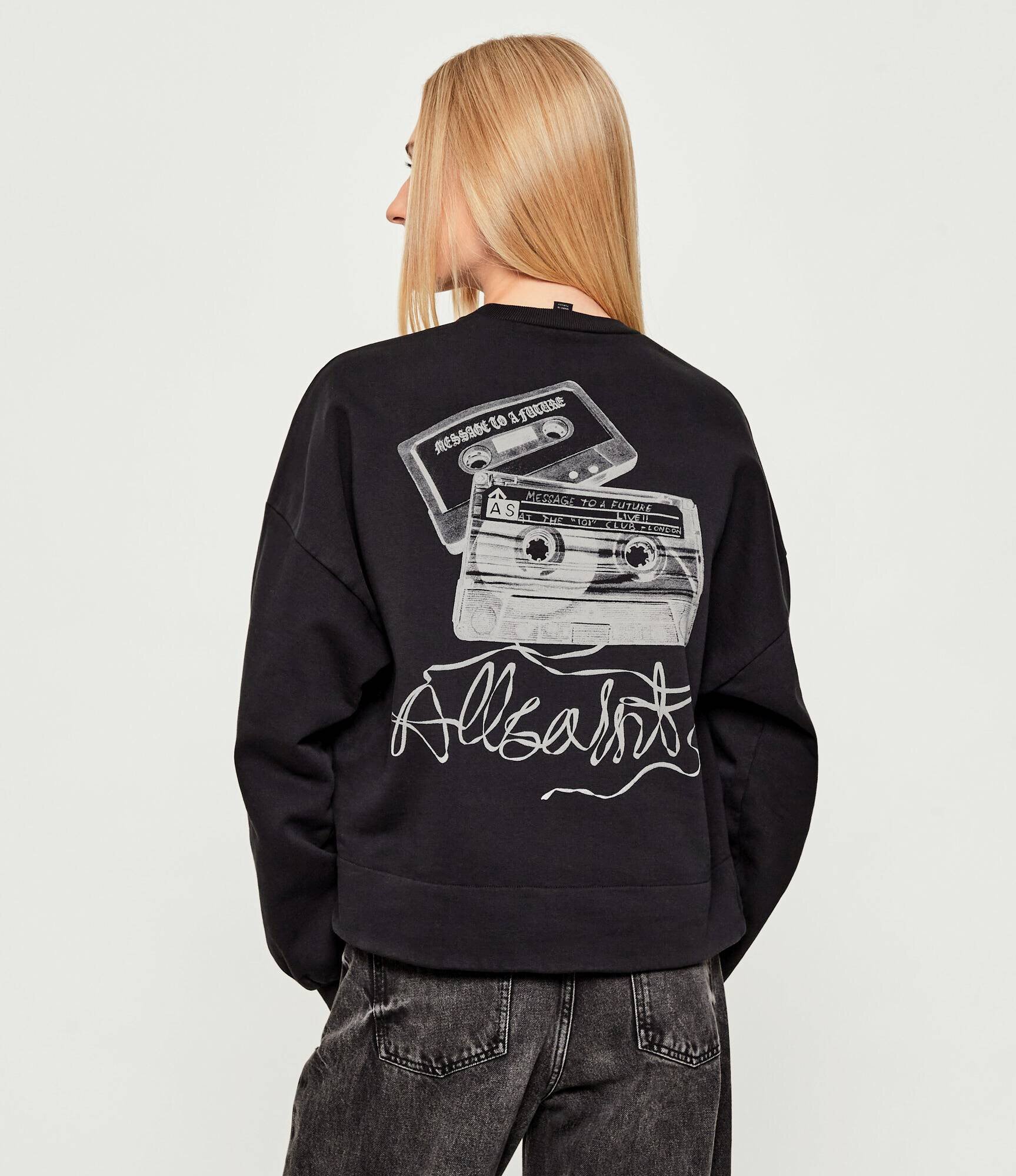 AllSaints Hanorac REEL LILA | Oversize fit