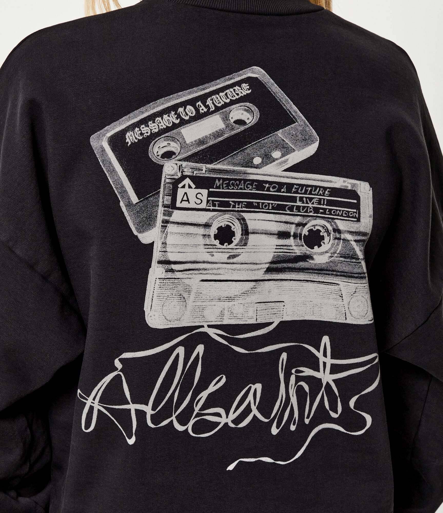 AllSaints Hanorac REEL LILA | Oversize fit
