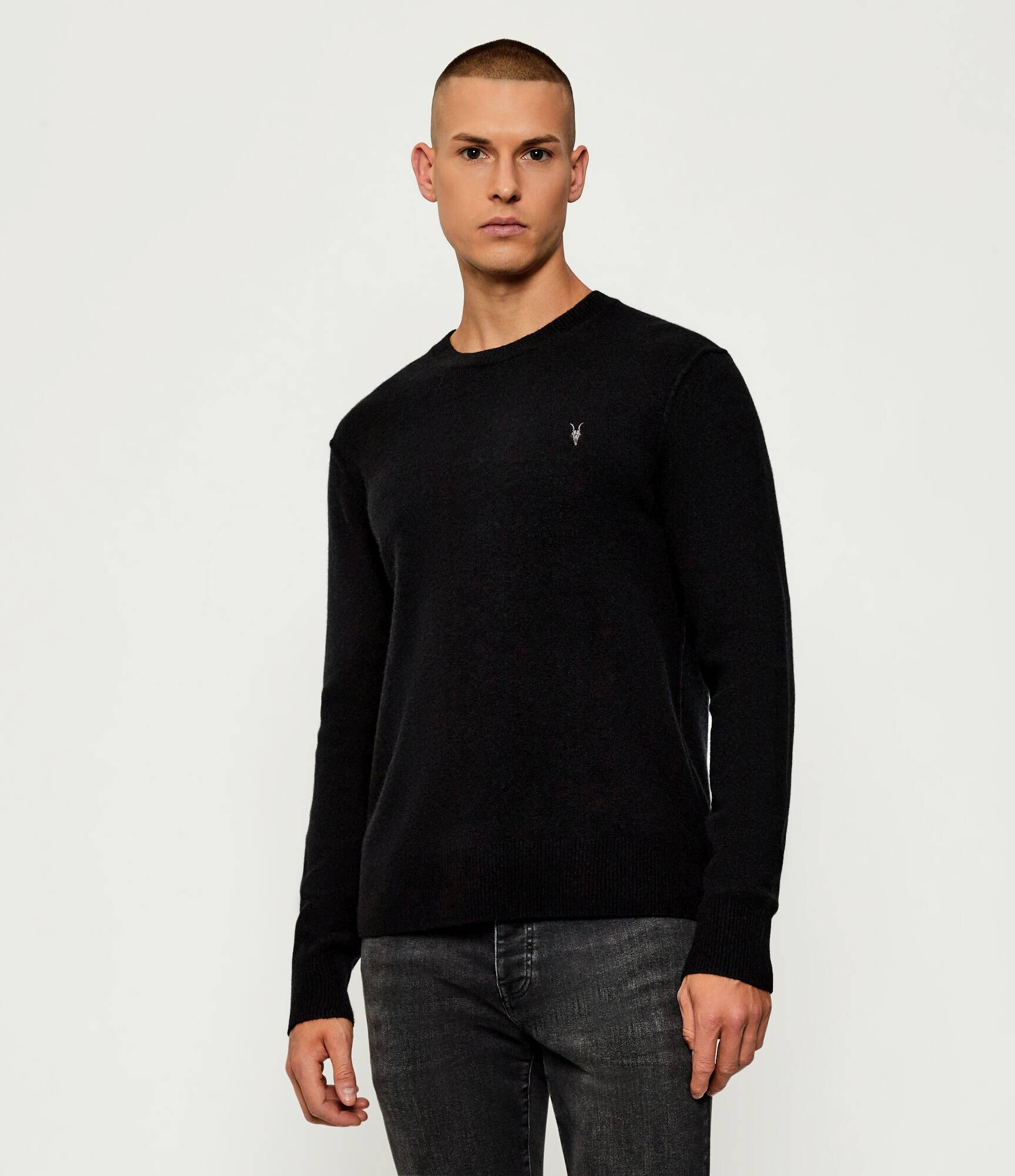 AllSaints Pulover Statten | regular fit cu adaos de lână