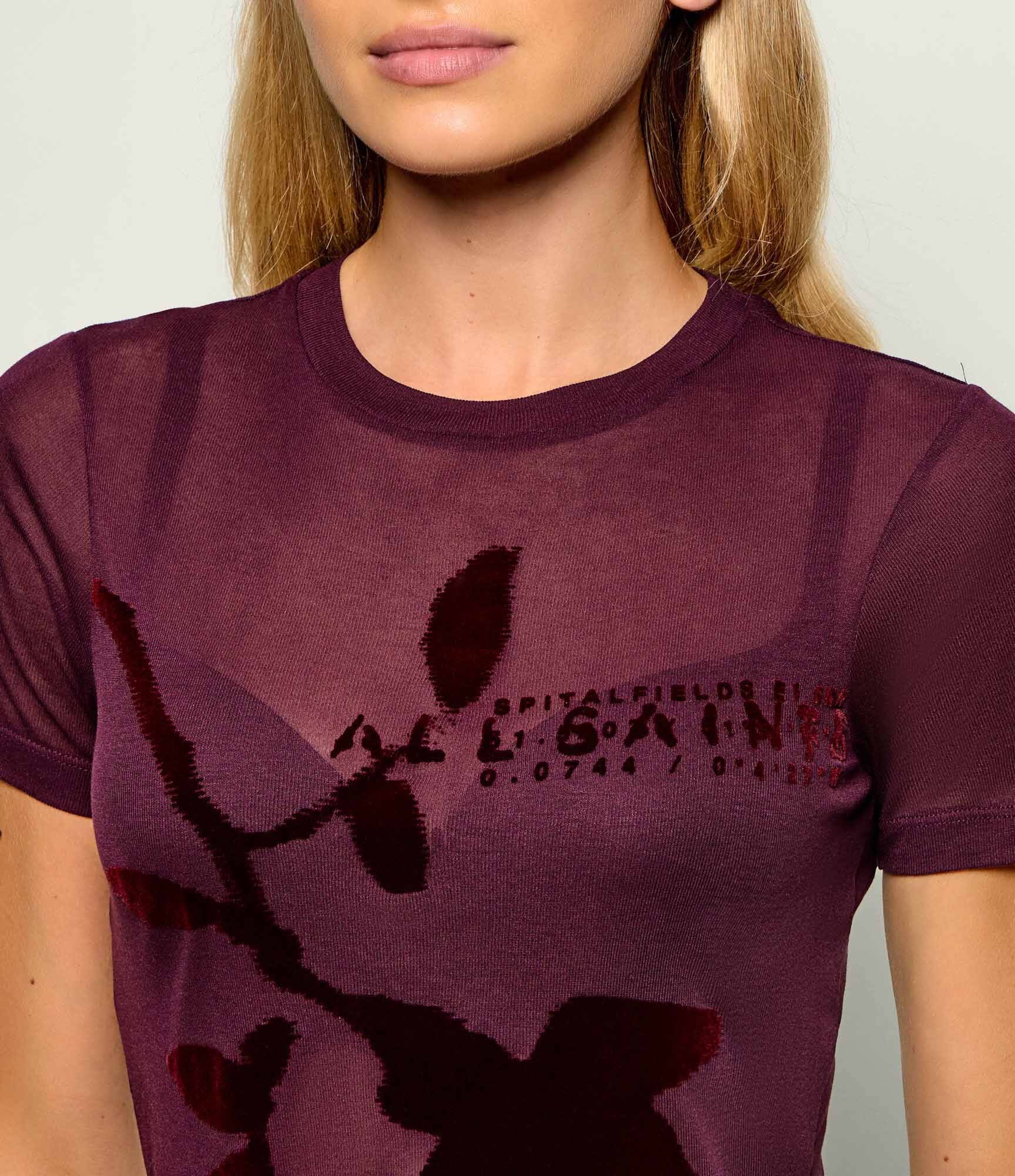 AllSaints Tricou Athea Sheer | Slim Fit