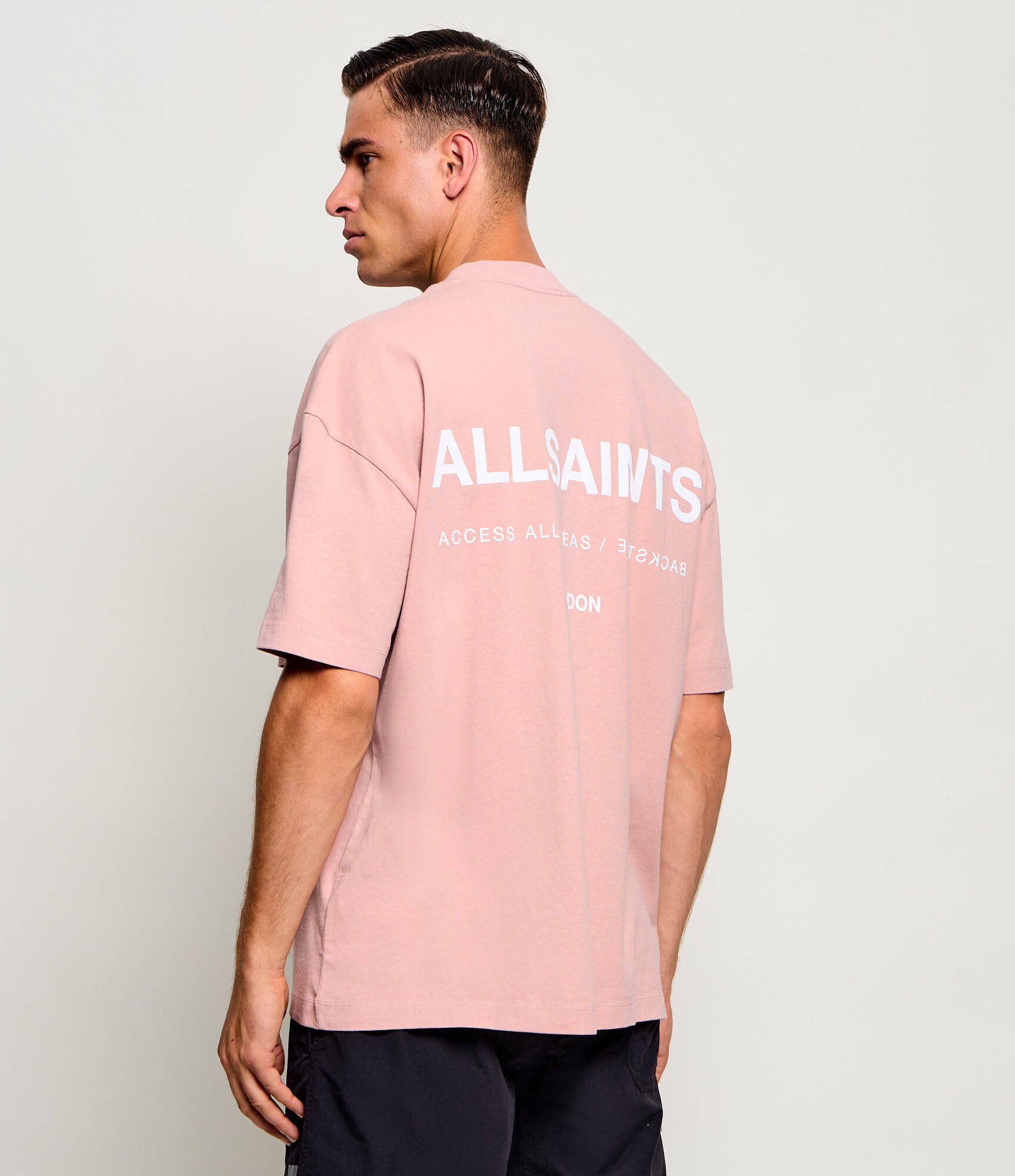 AllSaints Tricou Backstage | Oversize fit