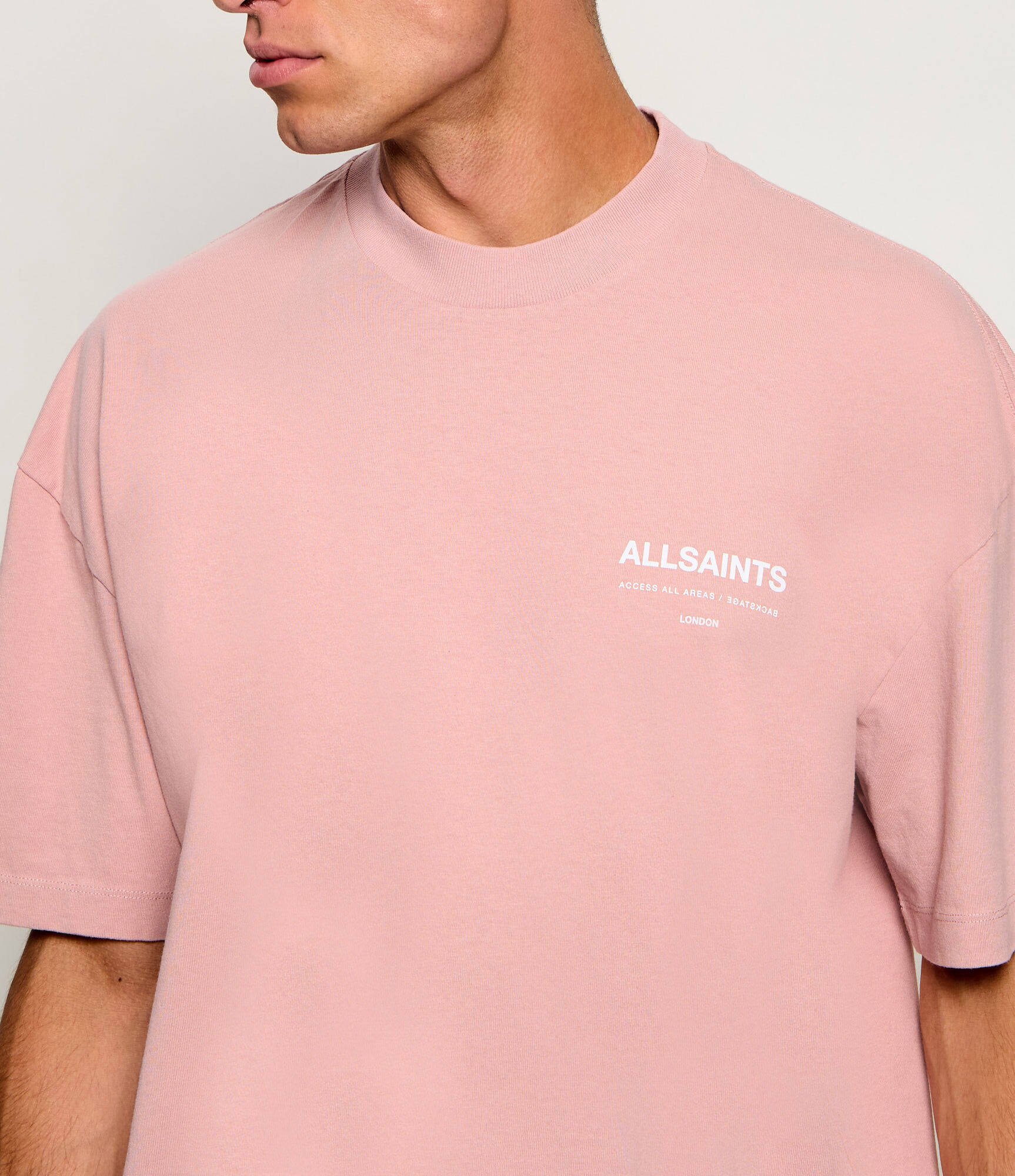 AllSaints Tricou Backstage | Oversize fit