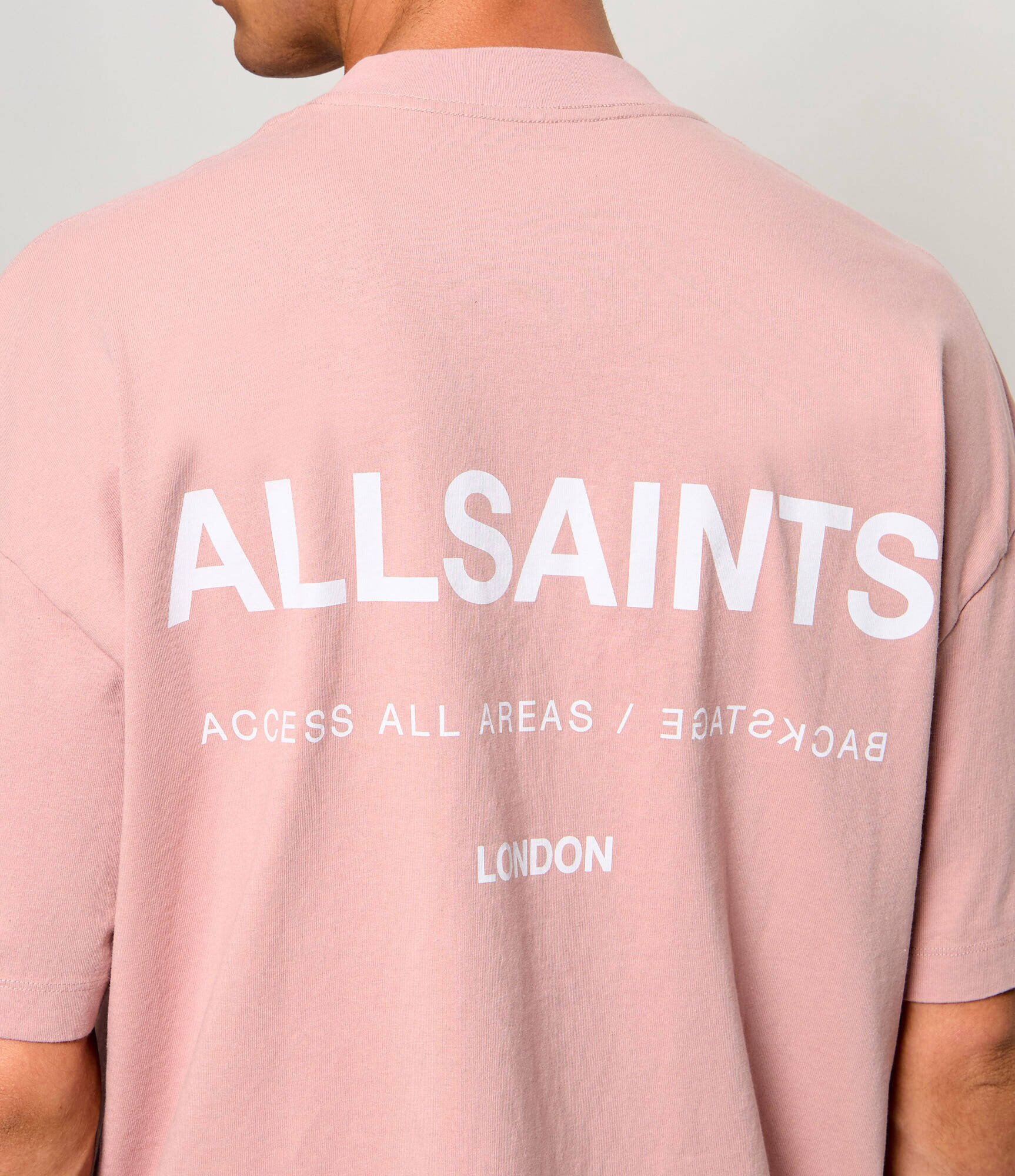 AllSaints Tricou Backstage | Oversize fit