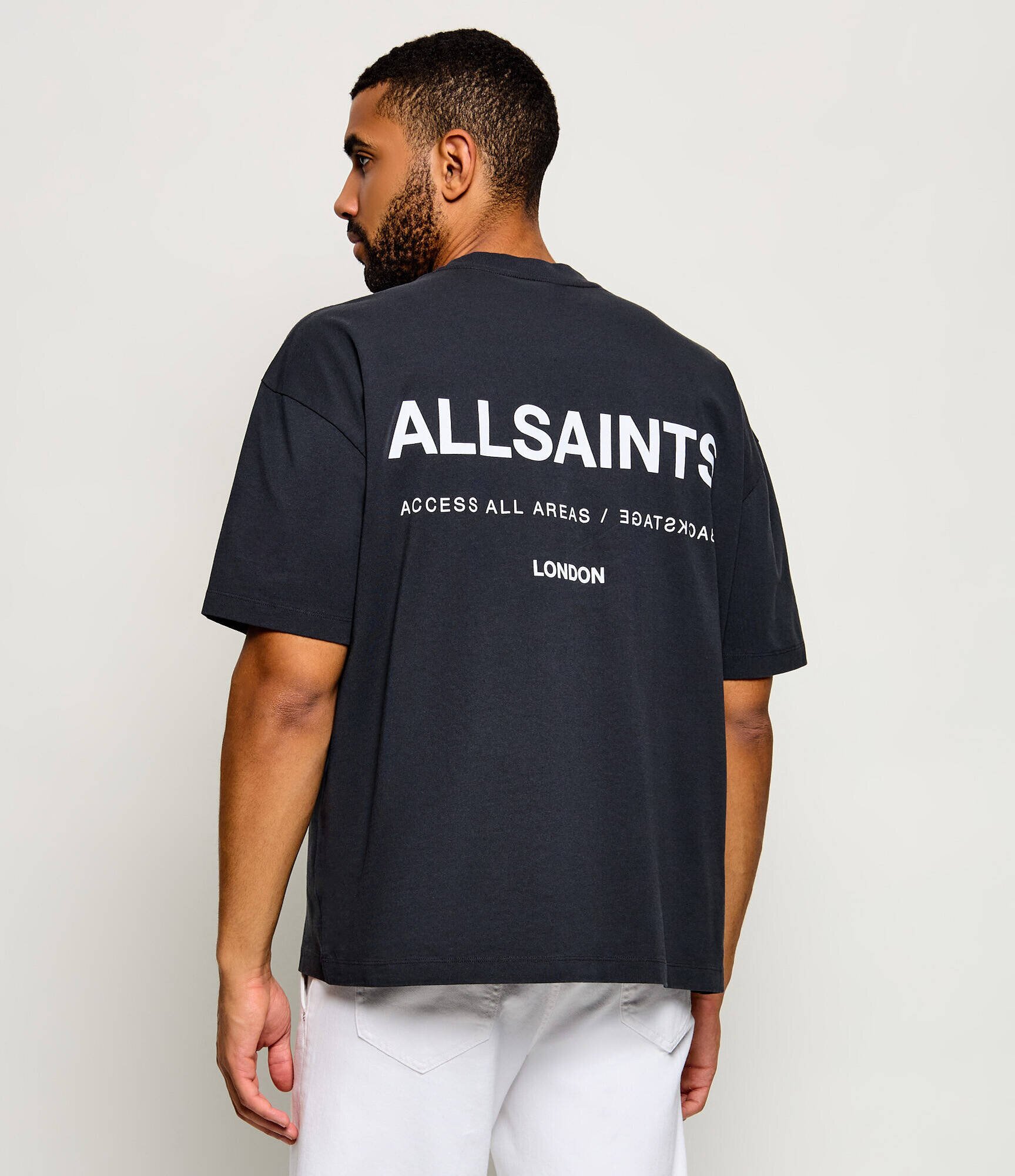 AllSaints Tricou Backstage | Oversize fit