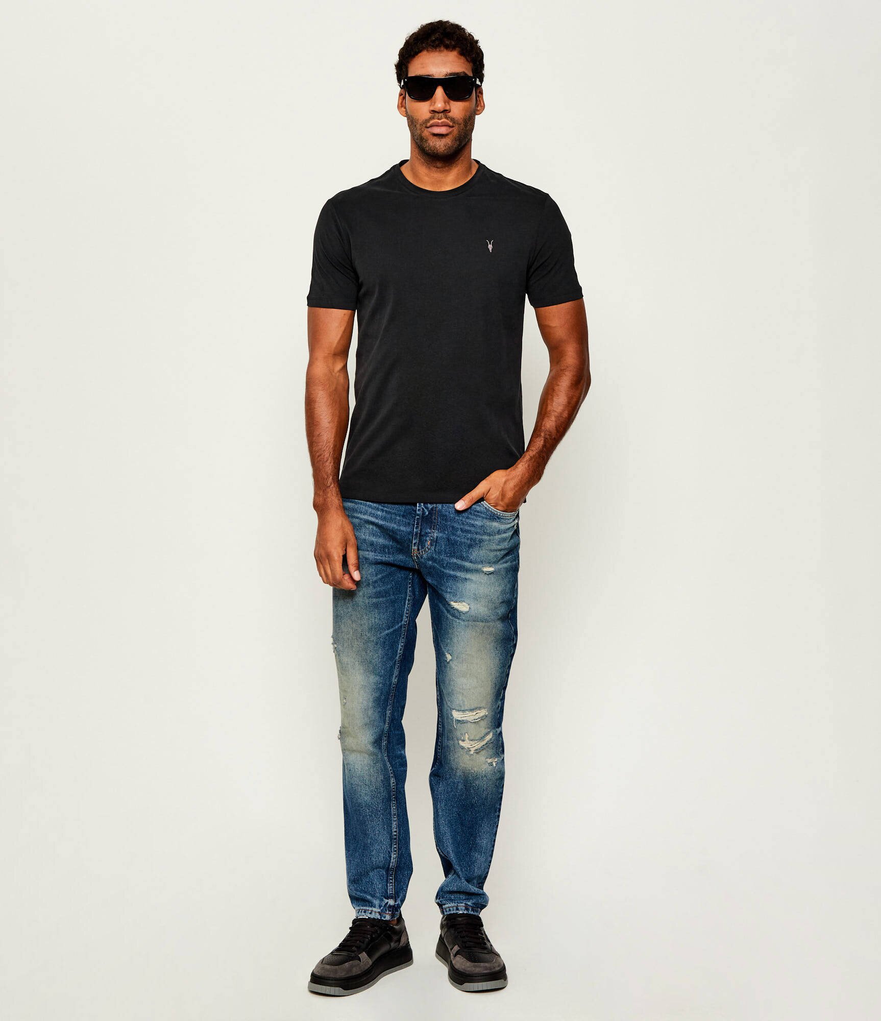 AllSaints Tricou BRACE | Slim Fit