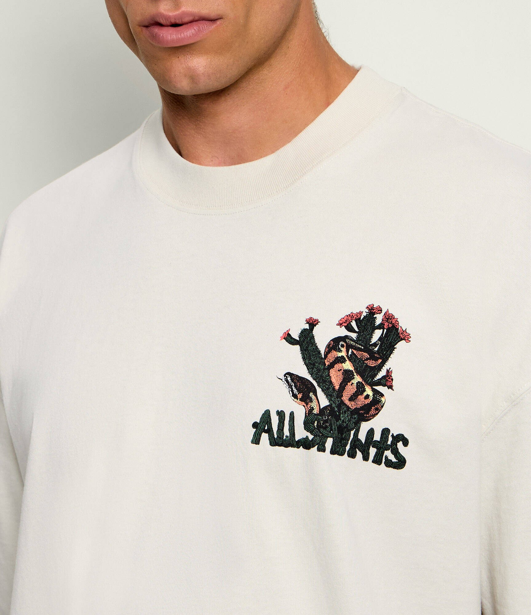 AllSaints Tricou Cacti | Oversize fit