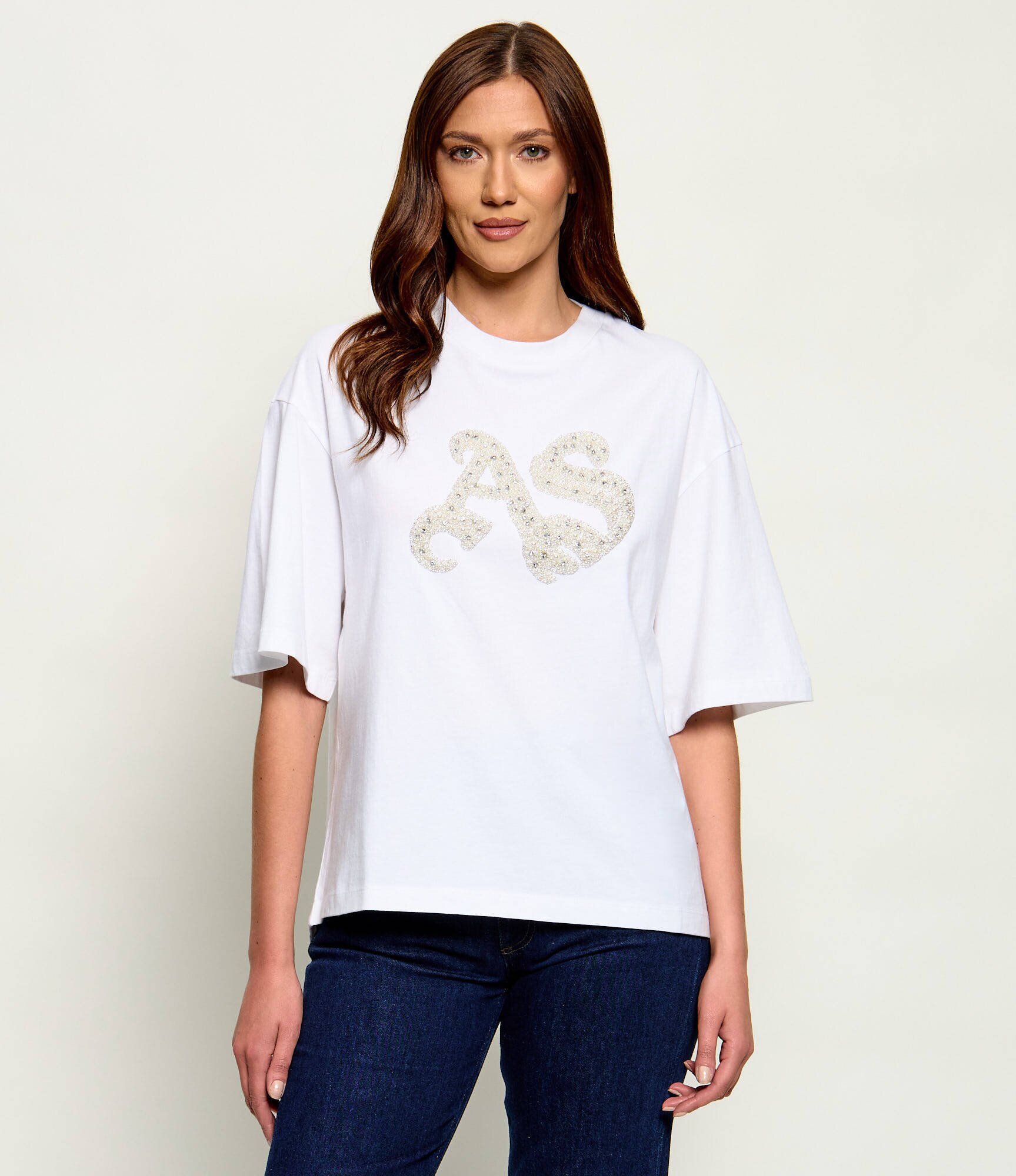 AllSaints Tricou Icon Amelie | Oversize fit