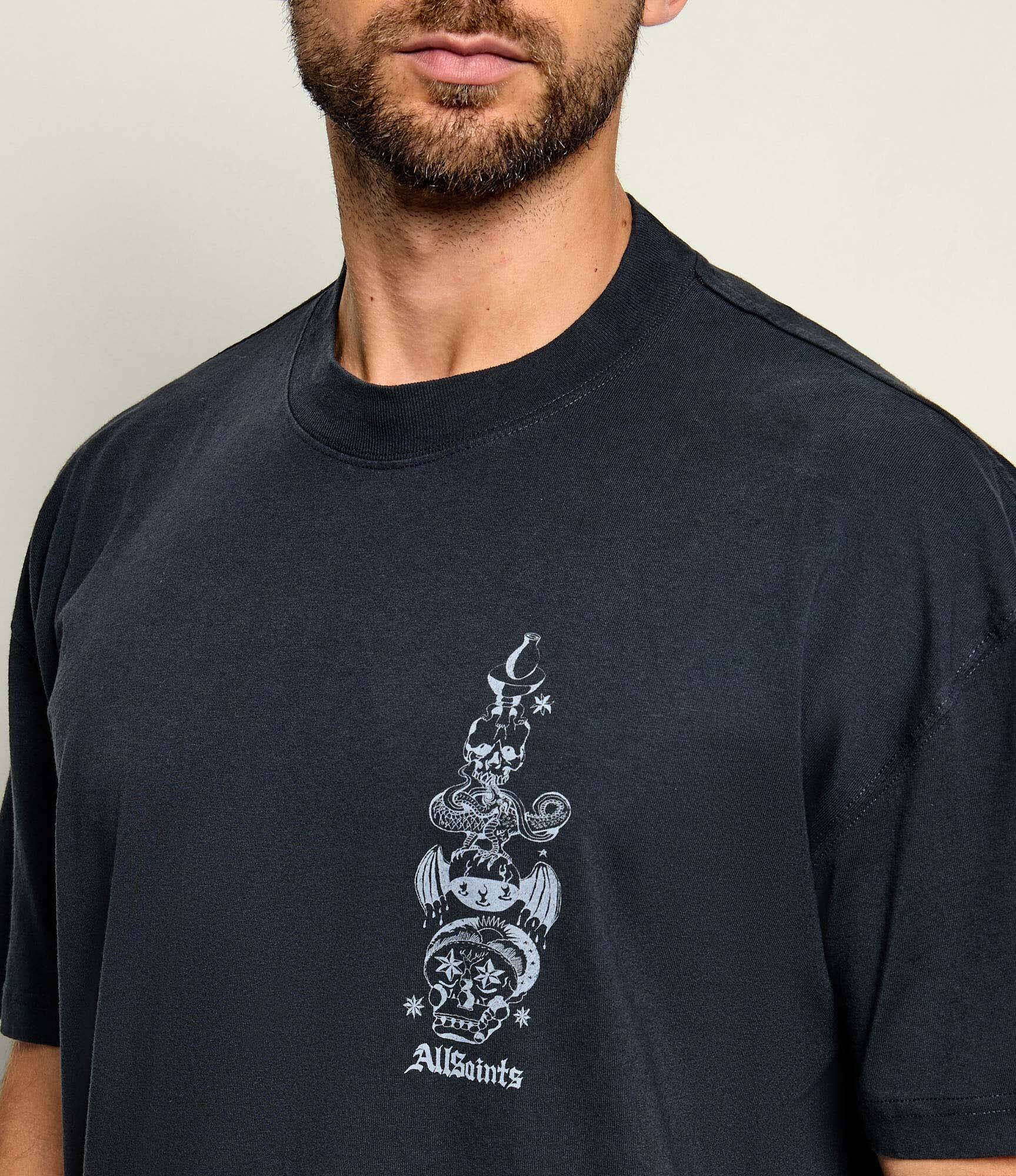 AllSaints Tricou Ignis | Relaxed fit