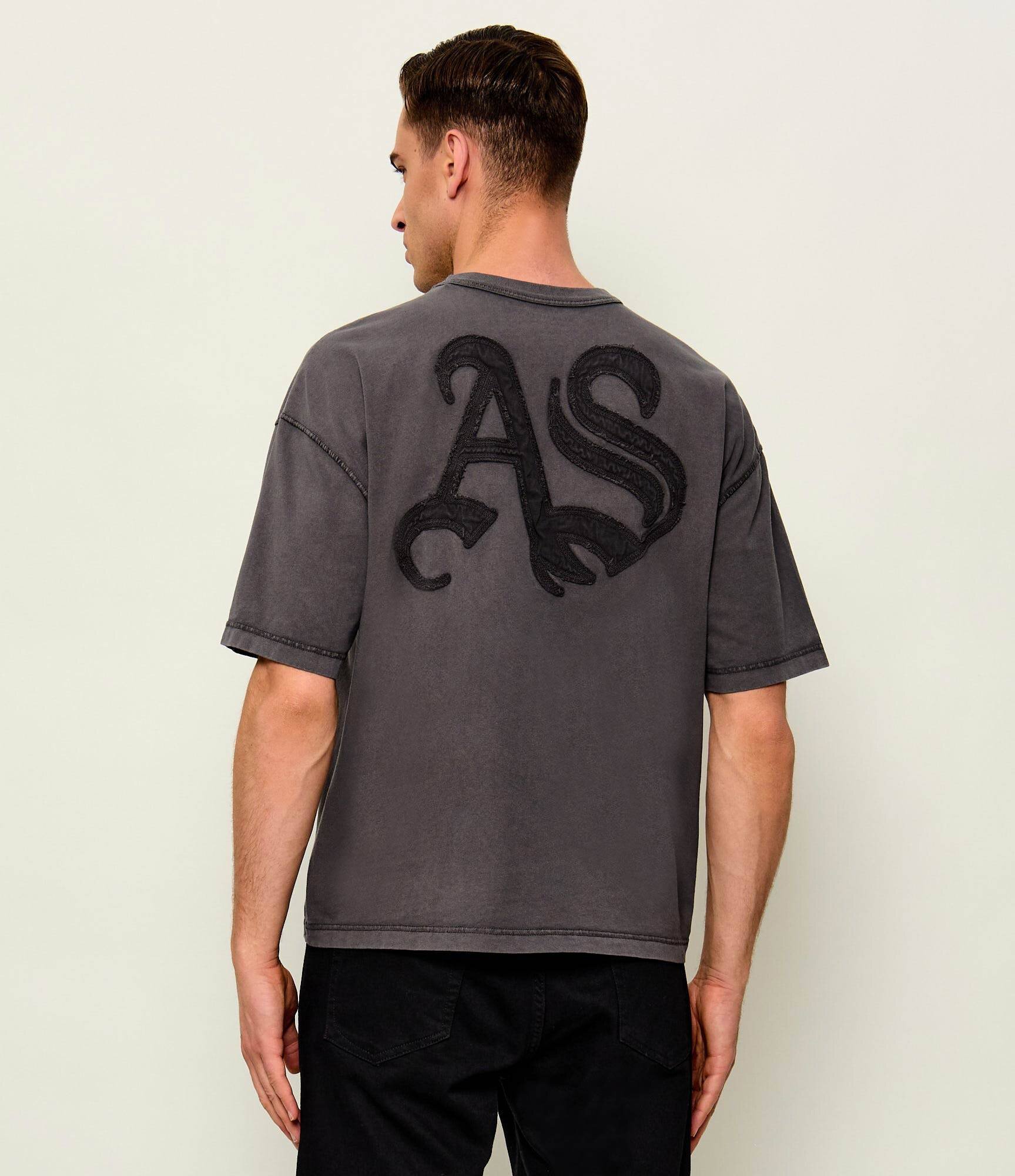 AllSaints Tricou INSIGNIA | Loose fit