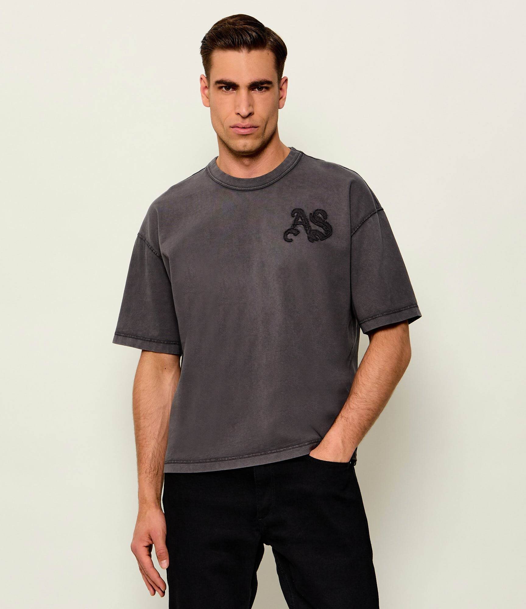 AllSaints Tricou INSIGNIA | Loose fit