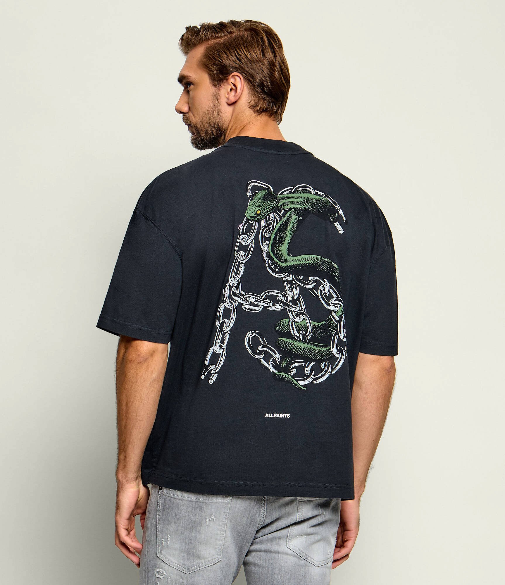 AllSaints Tricou Linx | Loose fit