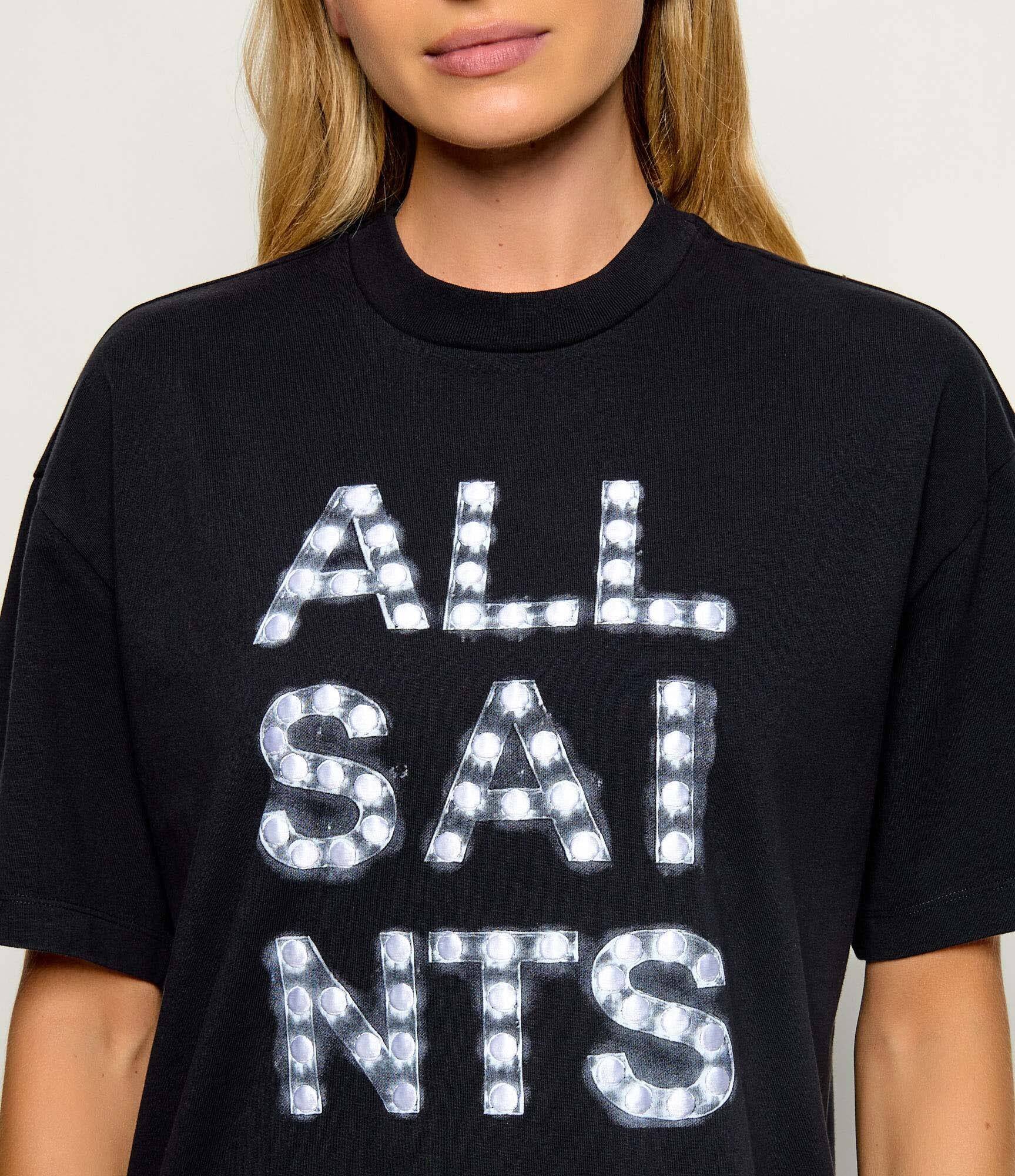 AllSaints Tricou Neon Etta | Oversize fit