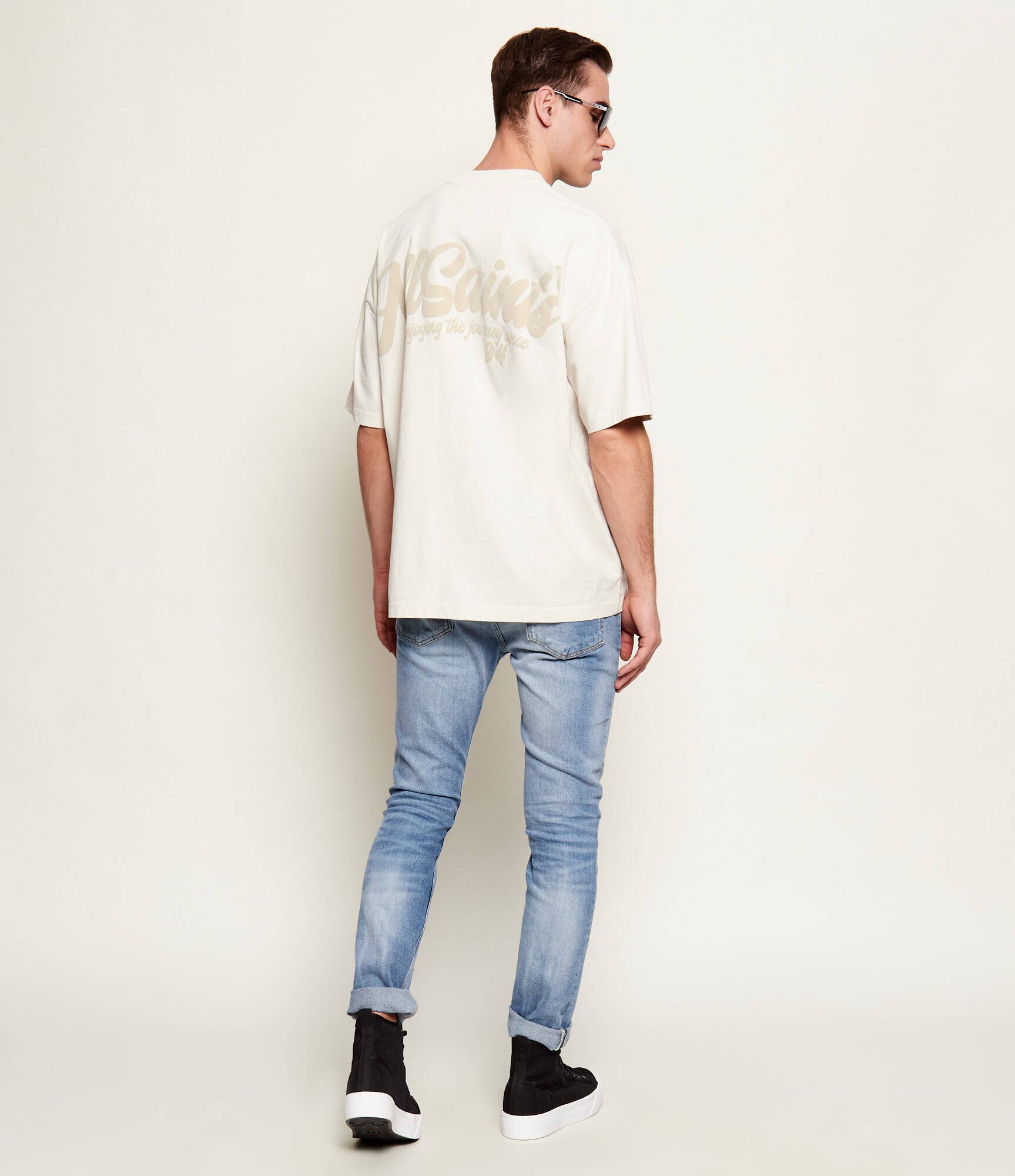 AllSaints Tricou ODYSSEY | Oversize fit